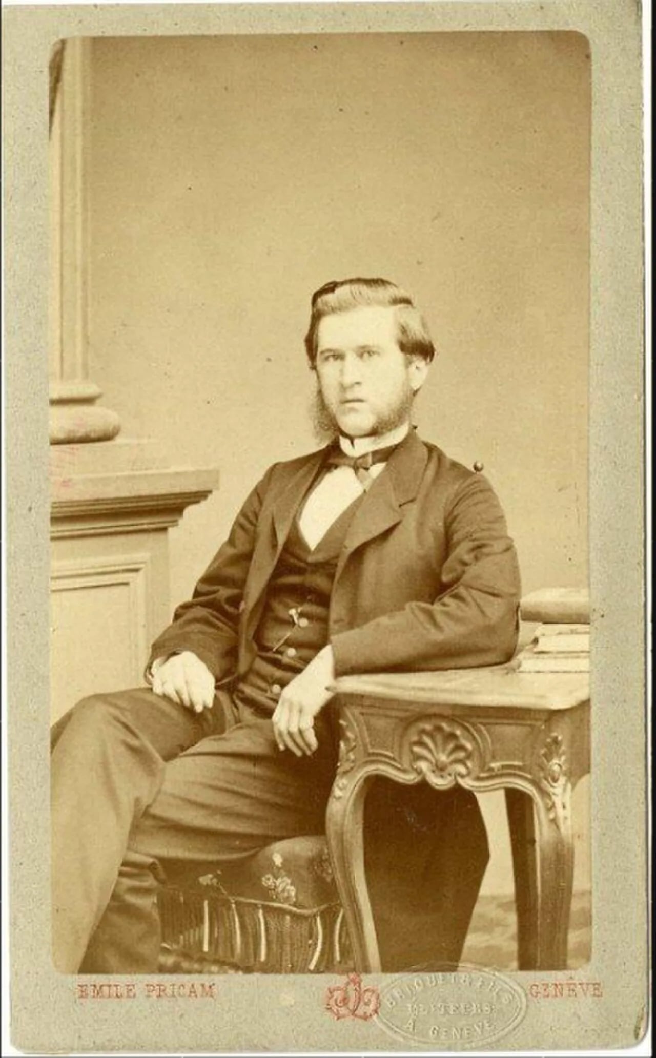 Porträt von Jakob David Ehni (1827–1903) – Gedenkseite
