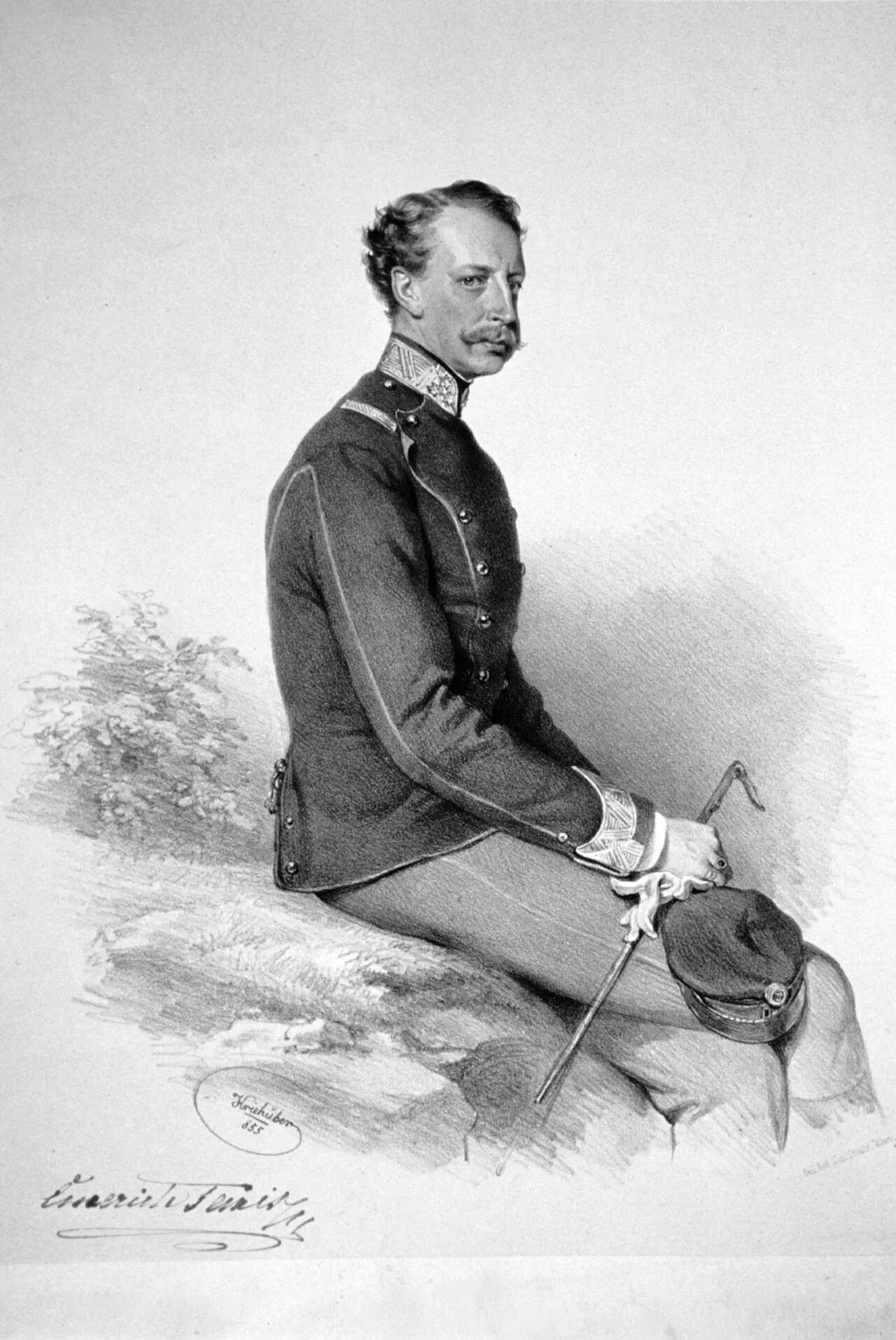 Porträt von Emerich Prinz von Thurn und Taxis (1820–1900) – Gedenkseite