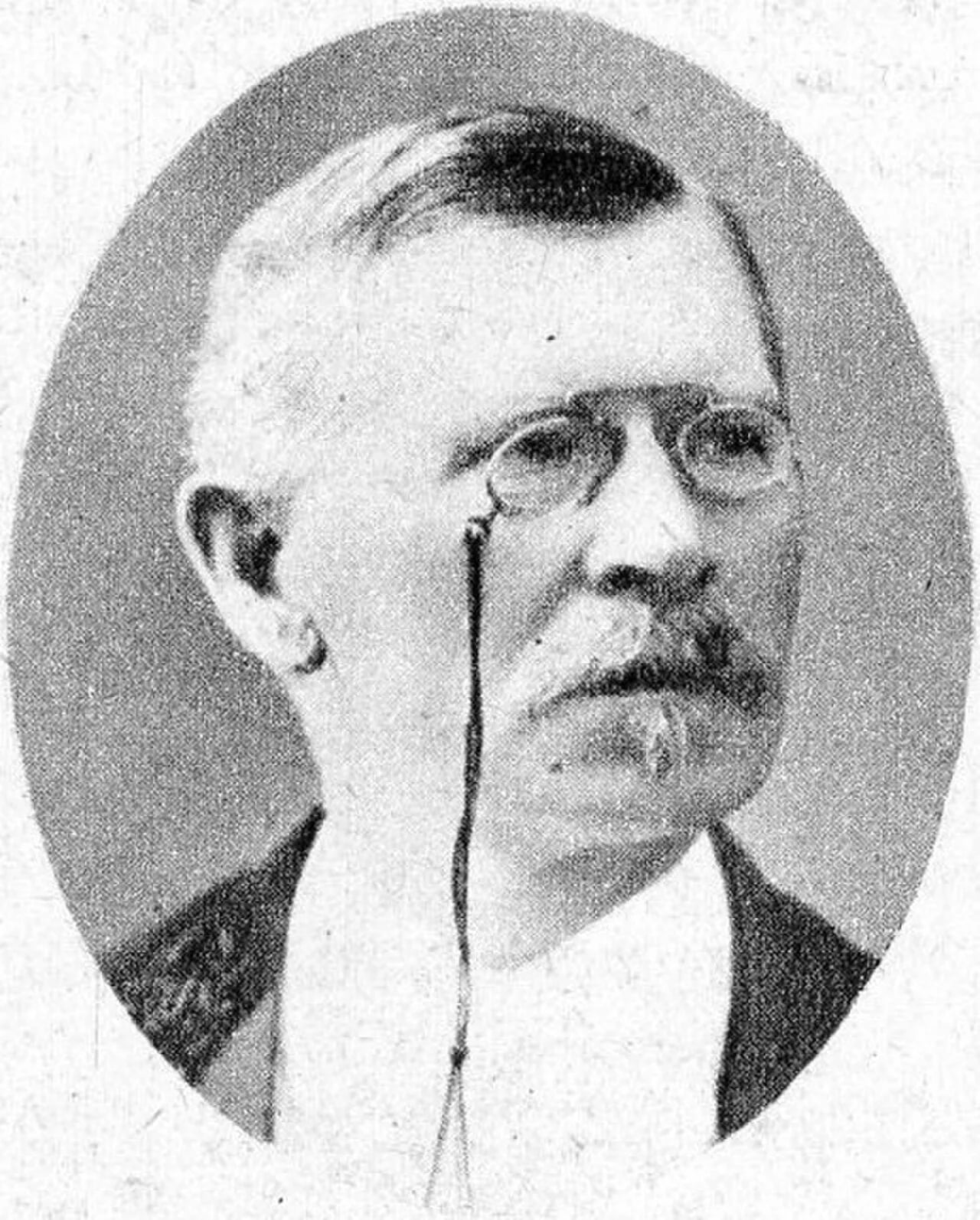 Porträt von August Bellinder (1845–1925) – Gedenkseite