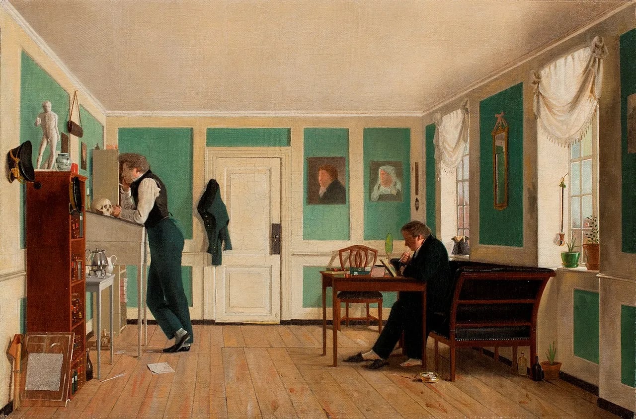 Portrait of Jacob Christian Bendz (1802–1858) – memorial page