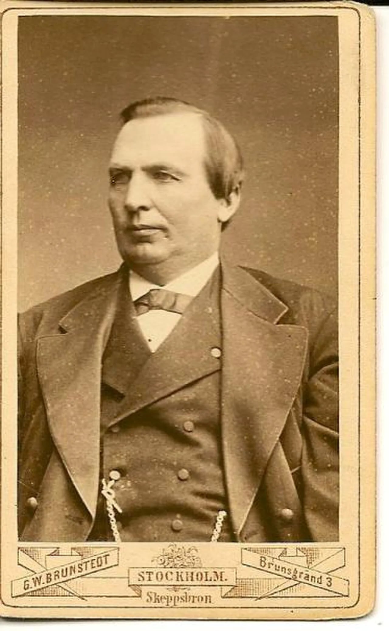 Porträt von Anders Bengtsson (1824–1891) – Gedenkseite