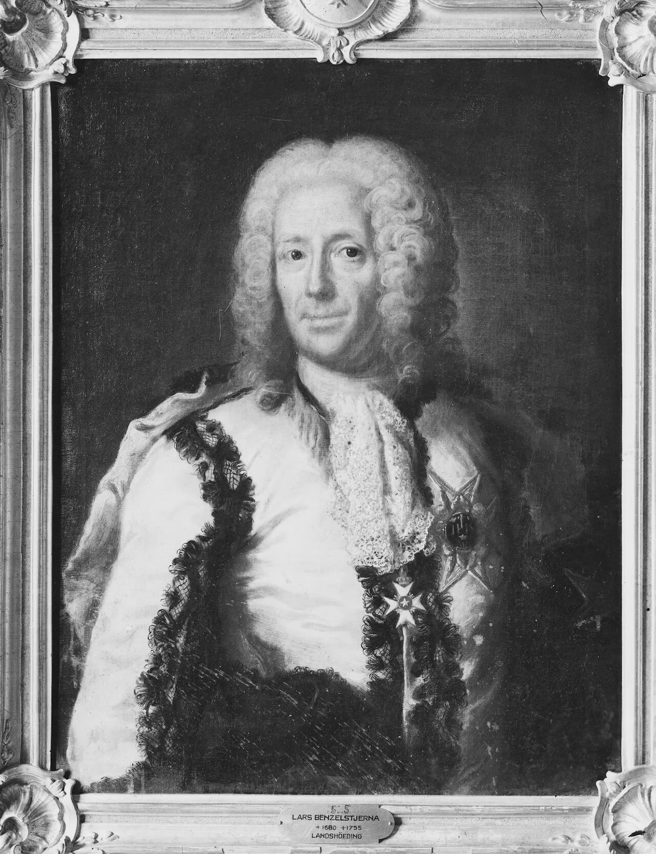 Portrait of Lars Benzelstierna (1680–1755) – memorial page