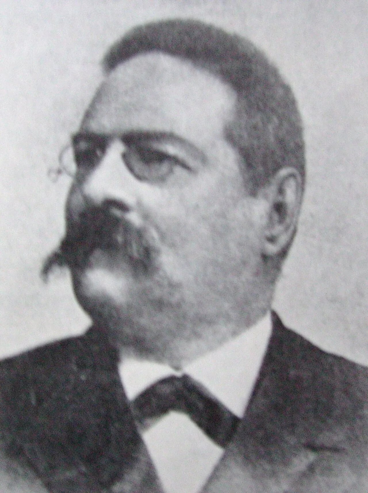 Porträt von Ossian Berger (1849–1914) – Gedenkseite
