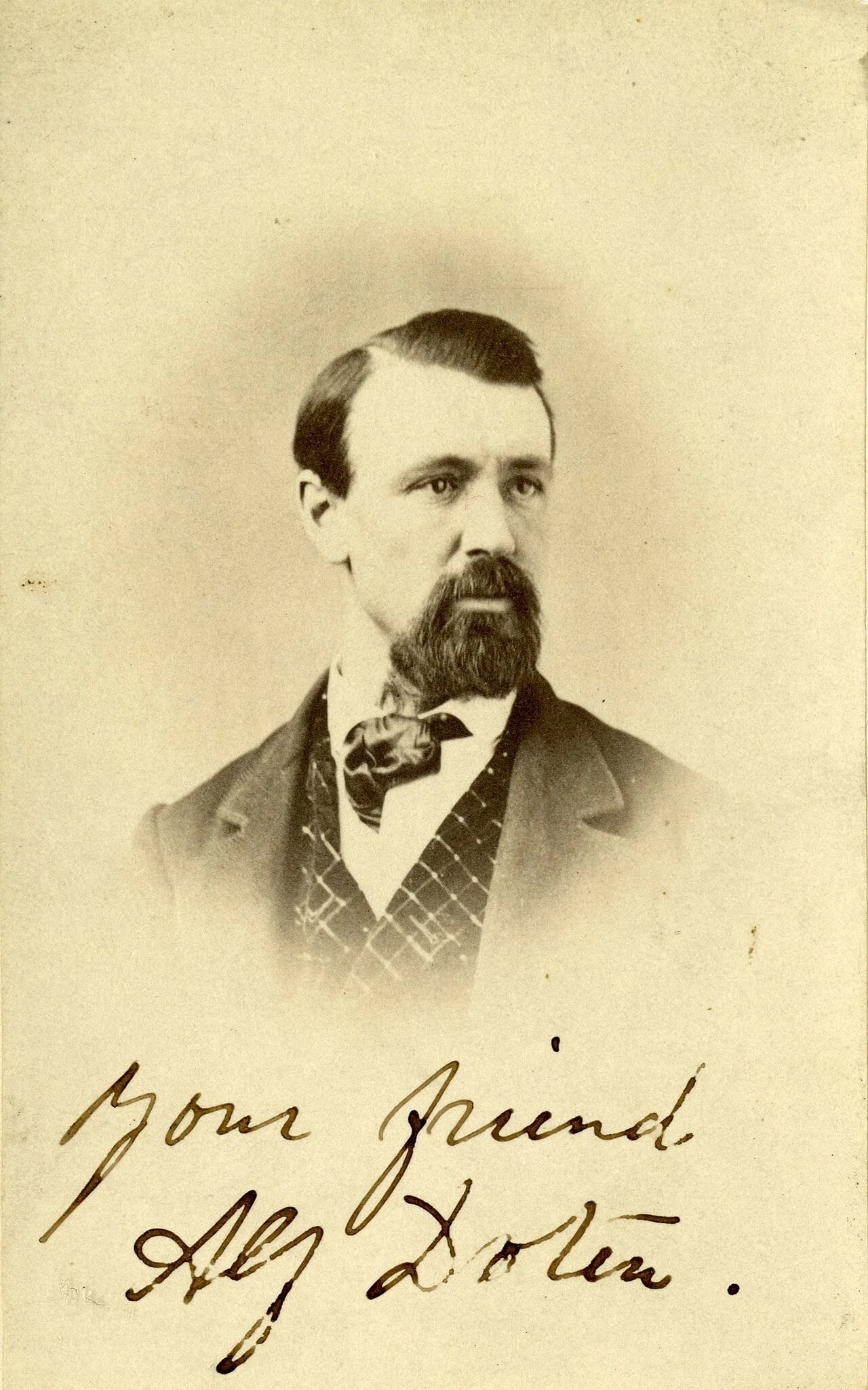 Porträt von Alfred Doten (1829–1903) – Gedenkseite