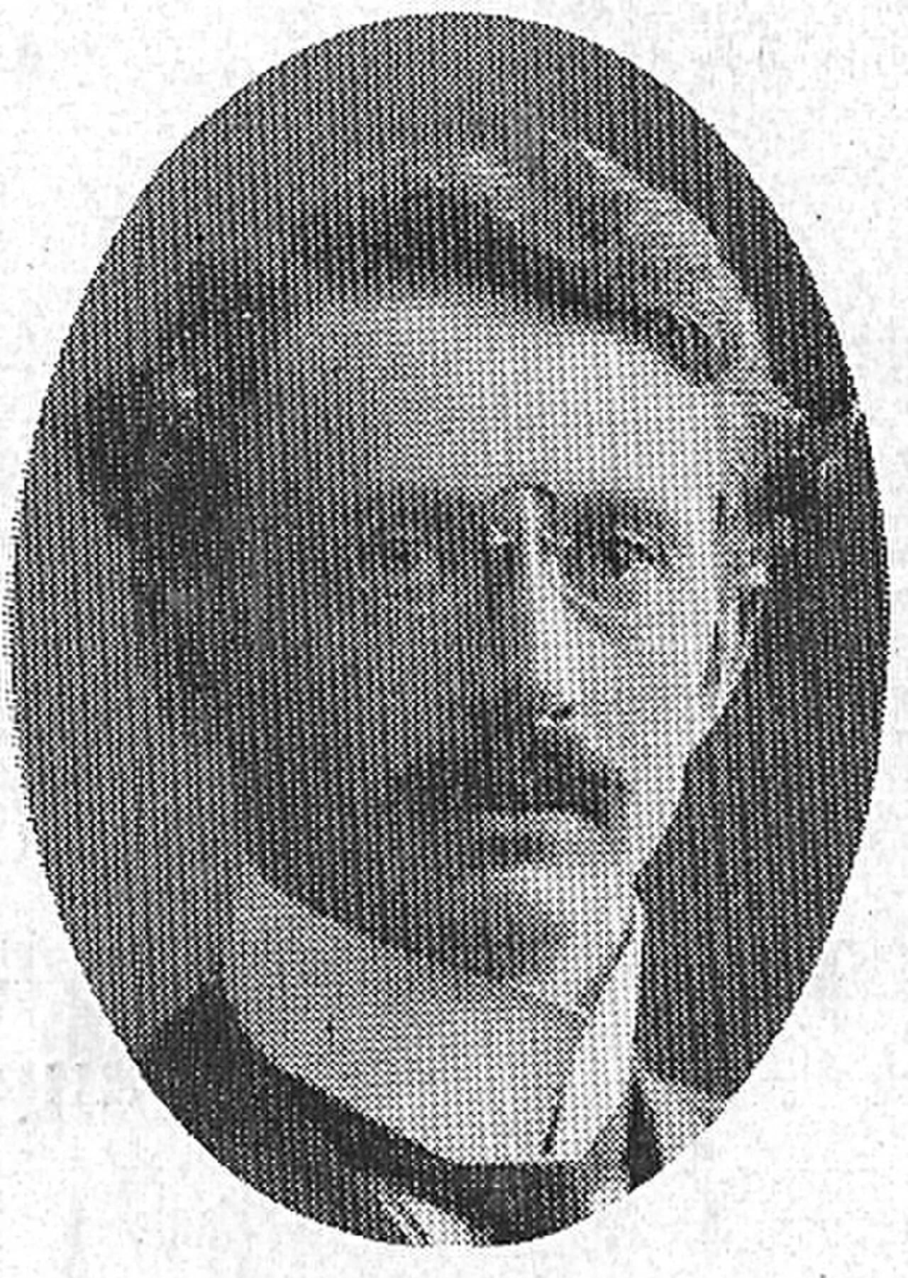 Portrait of Harald Berglin (1877–1925) – memorial page