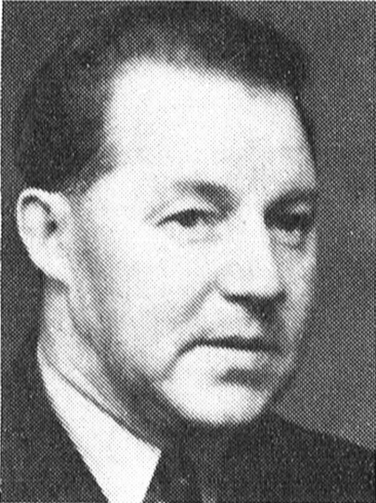 Porträt von Valdemar Berglund (1904–1960) – Gedenkseite