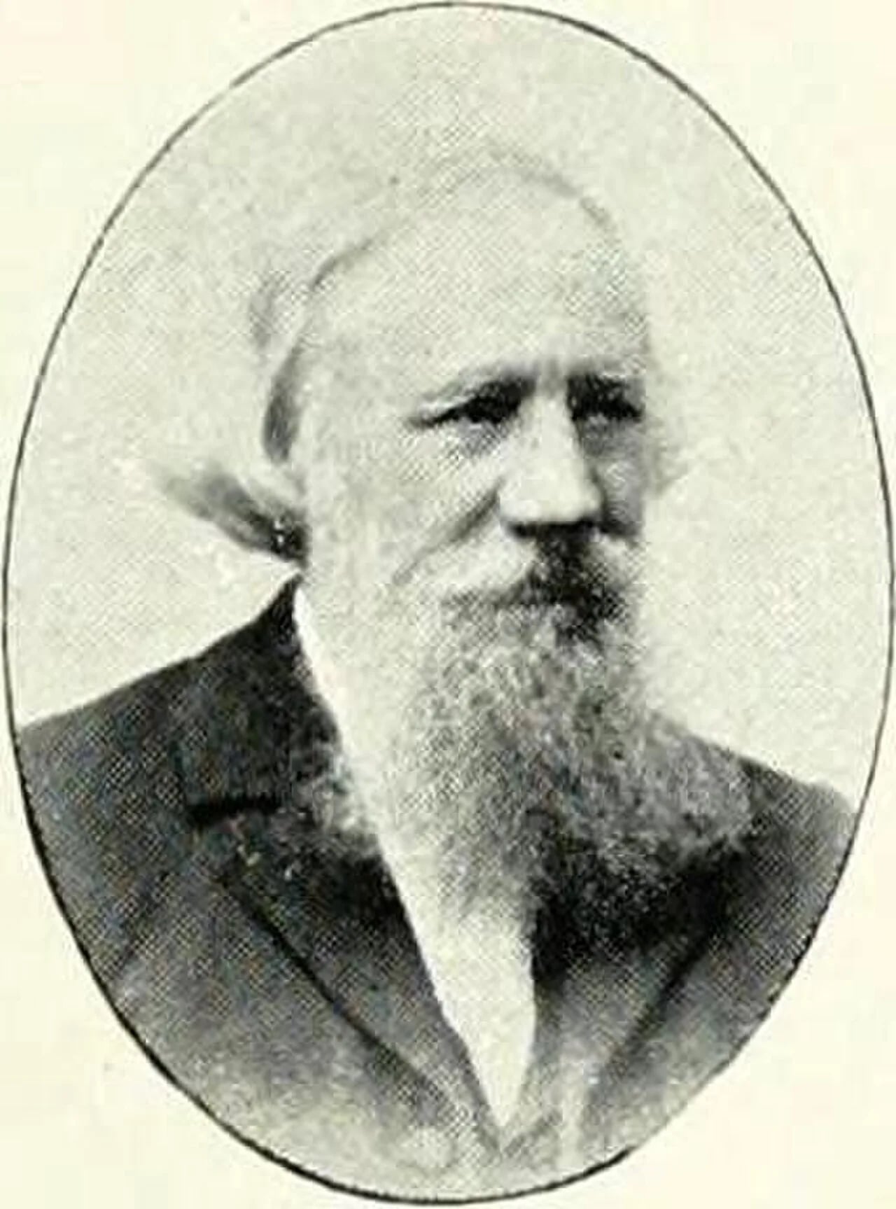 Portrait of Elof Berglöf (1828–1914) – memorial page
