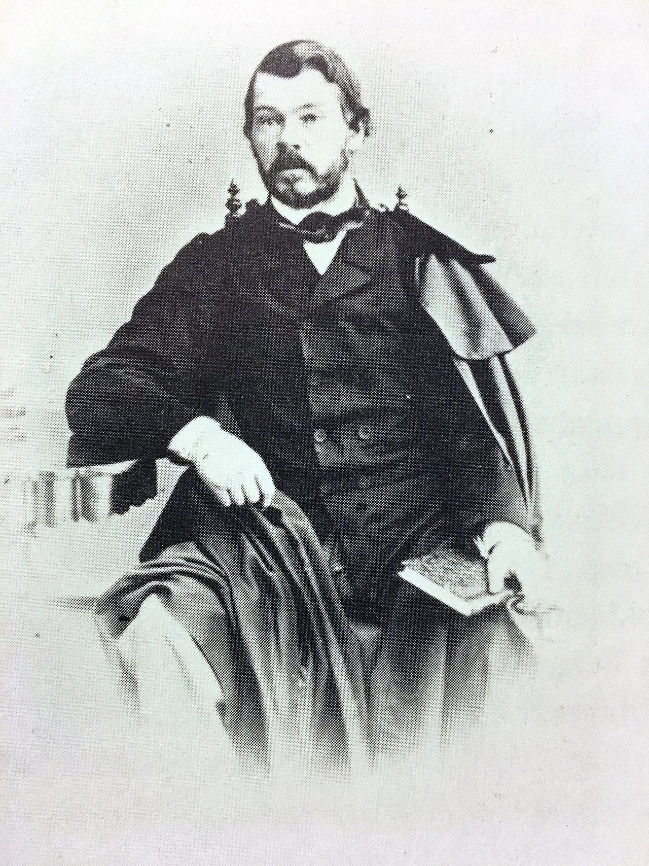 Porträt von Carl Johan Bergman (1817–1895) – Gedenkseite