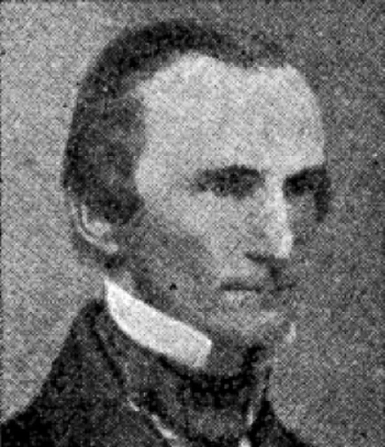 Porträt von Carl Wilhelm Bergman (1820–1857) – Gedenkseite