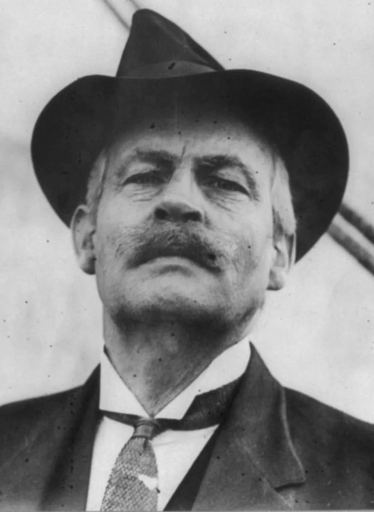 Porträt von Walter Wellman (1858–1934) – Gedenkseite