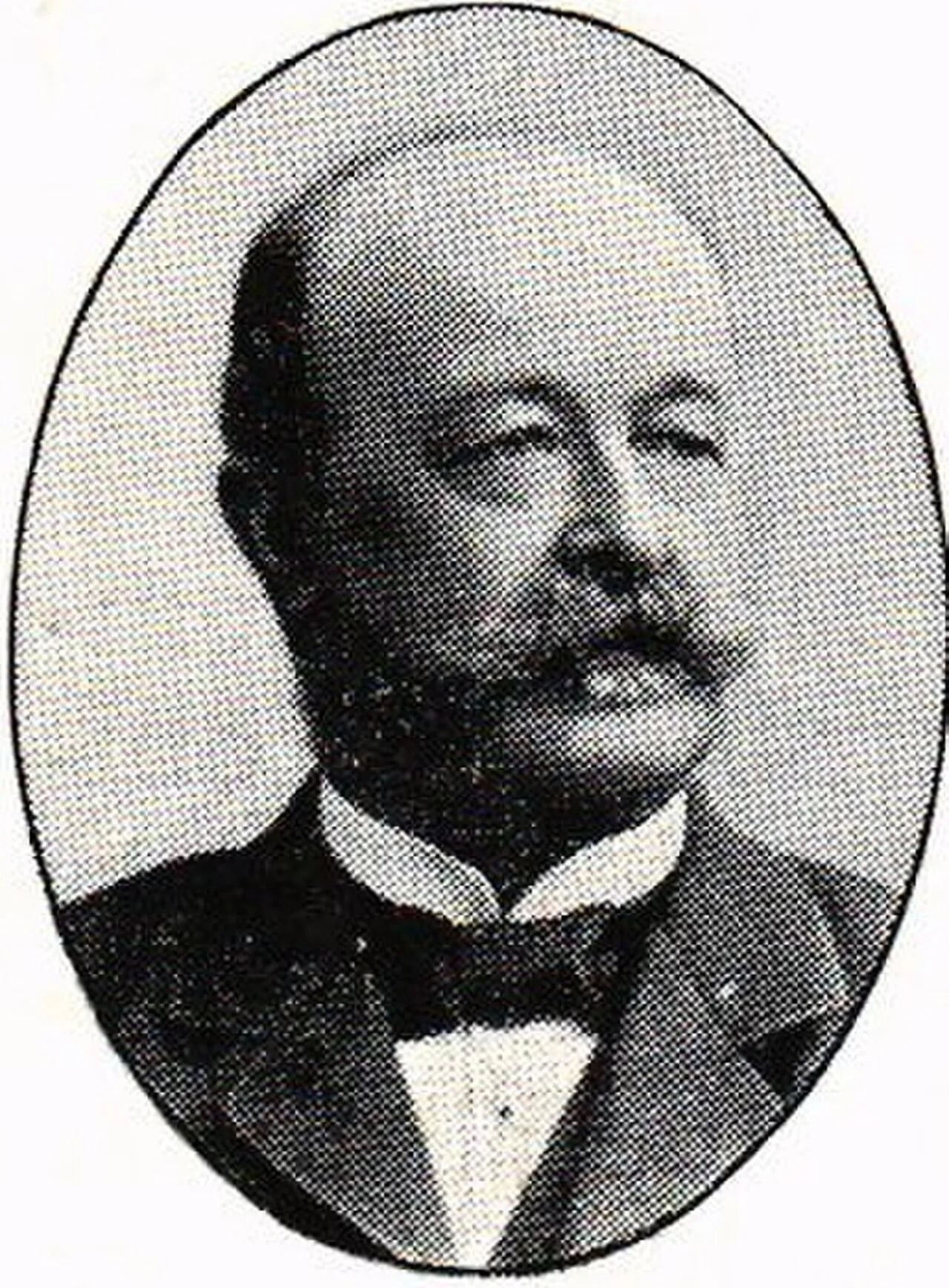 Porträt von Magnus Bergmark (1842–1914) – Gedenkseite