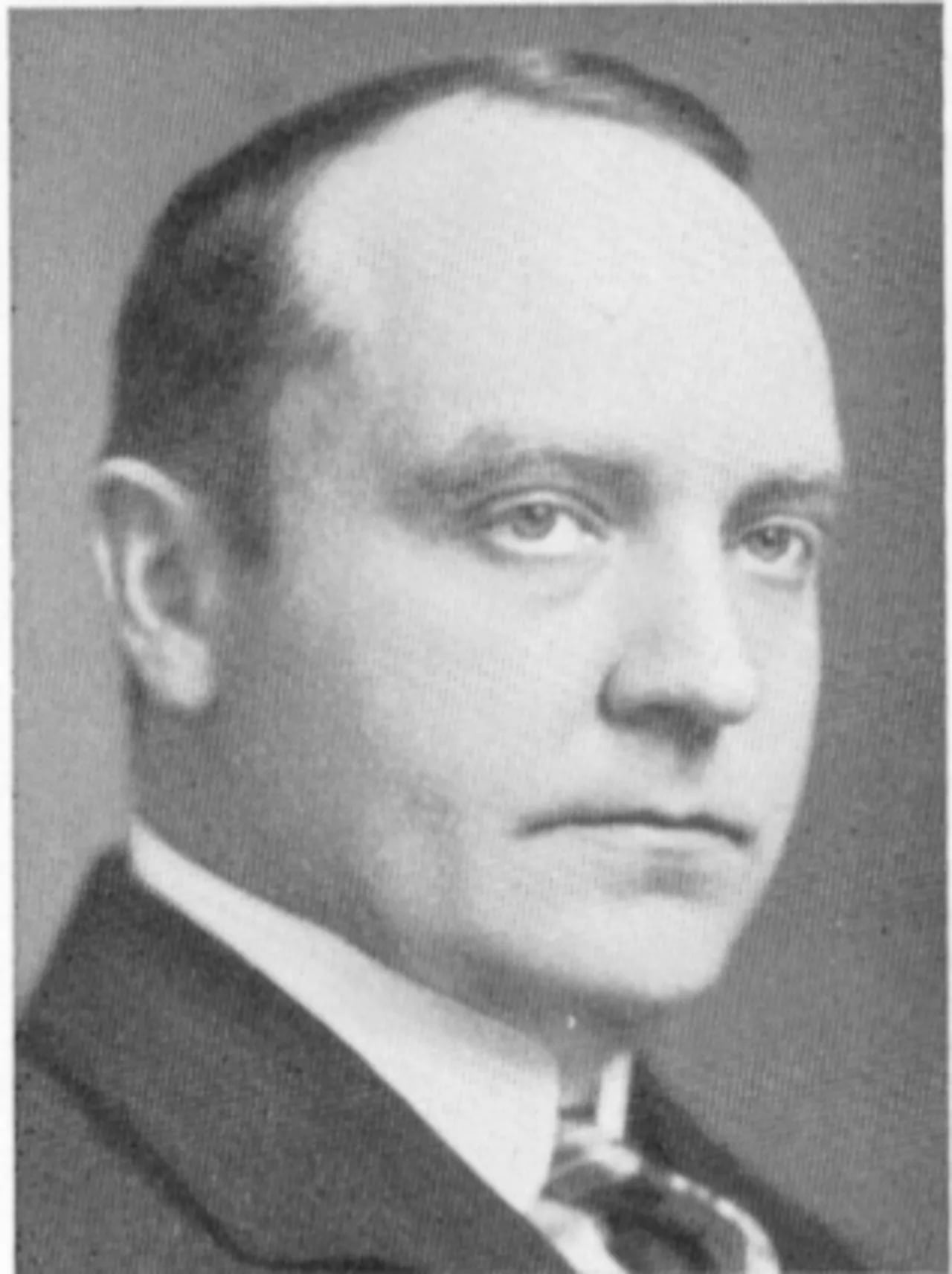 Portrait of Hilding Bergstrand (1886–1967) – memorial page