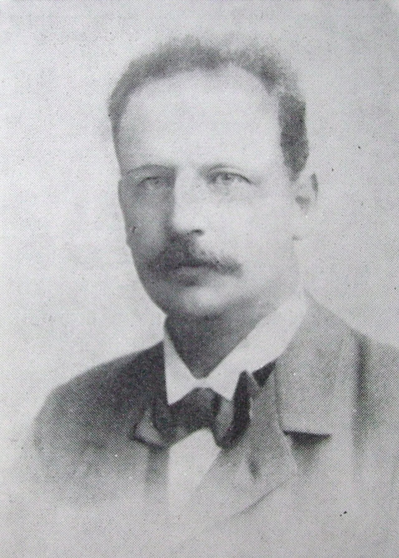Porträt von David Bergström (1858–1946) – Gedenkseite
