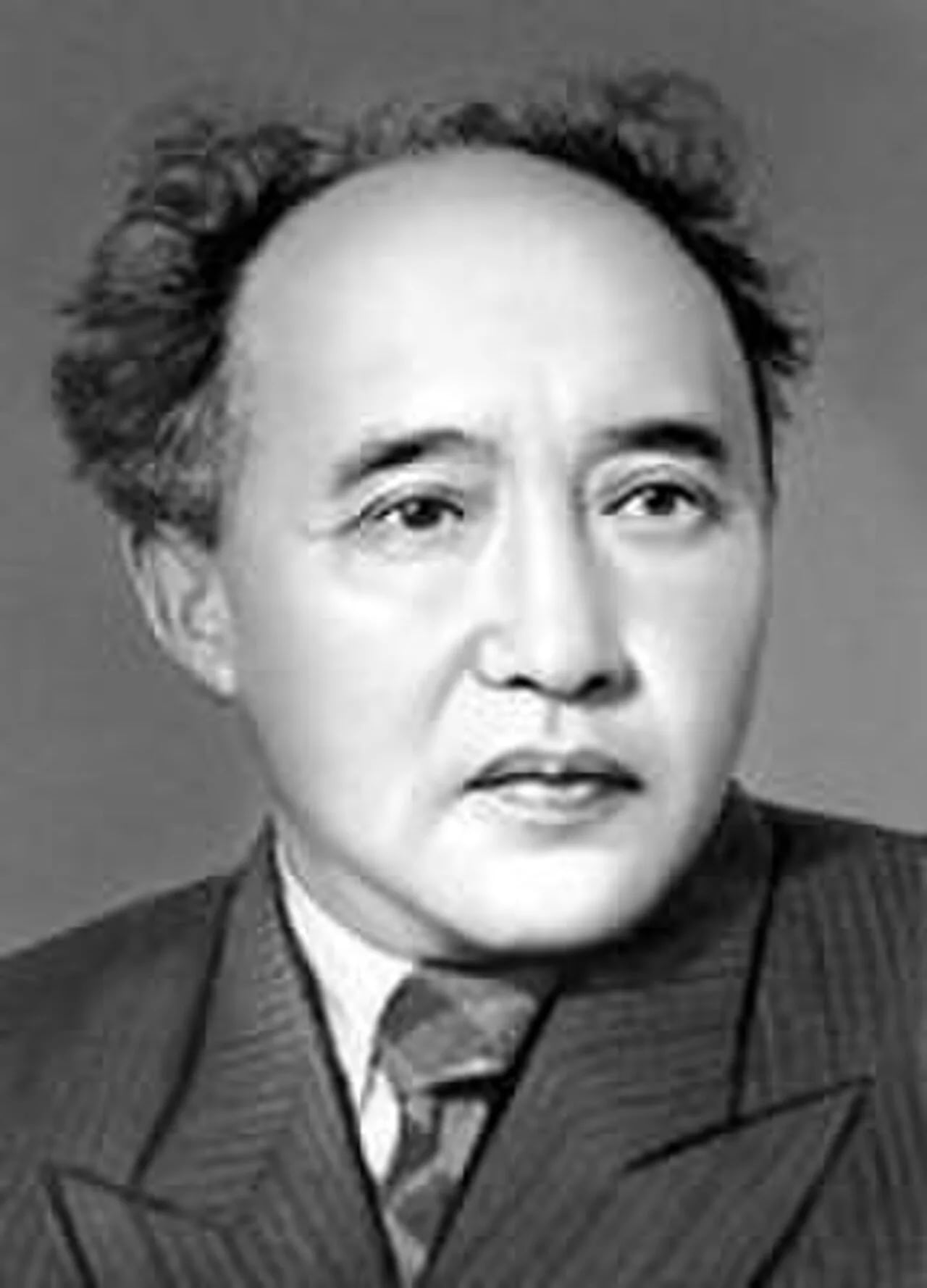 Porträt von Muchtar Äuesow (1897–1961) – Gedenkseite