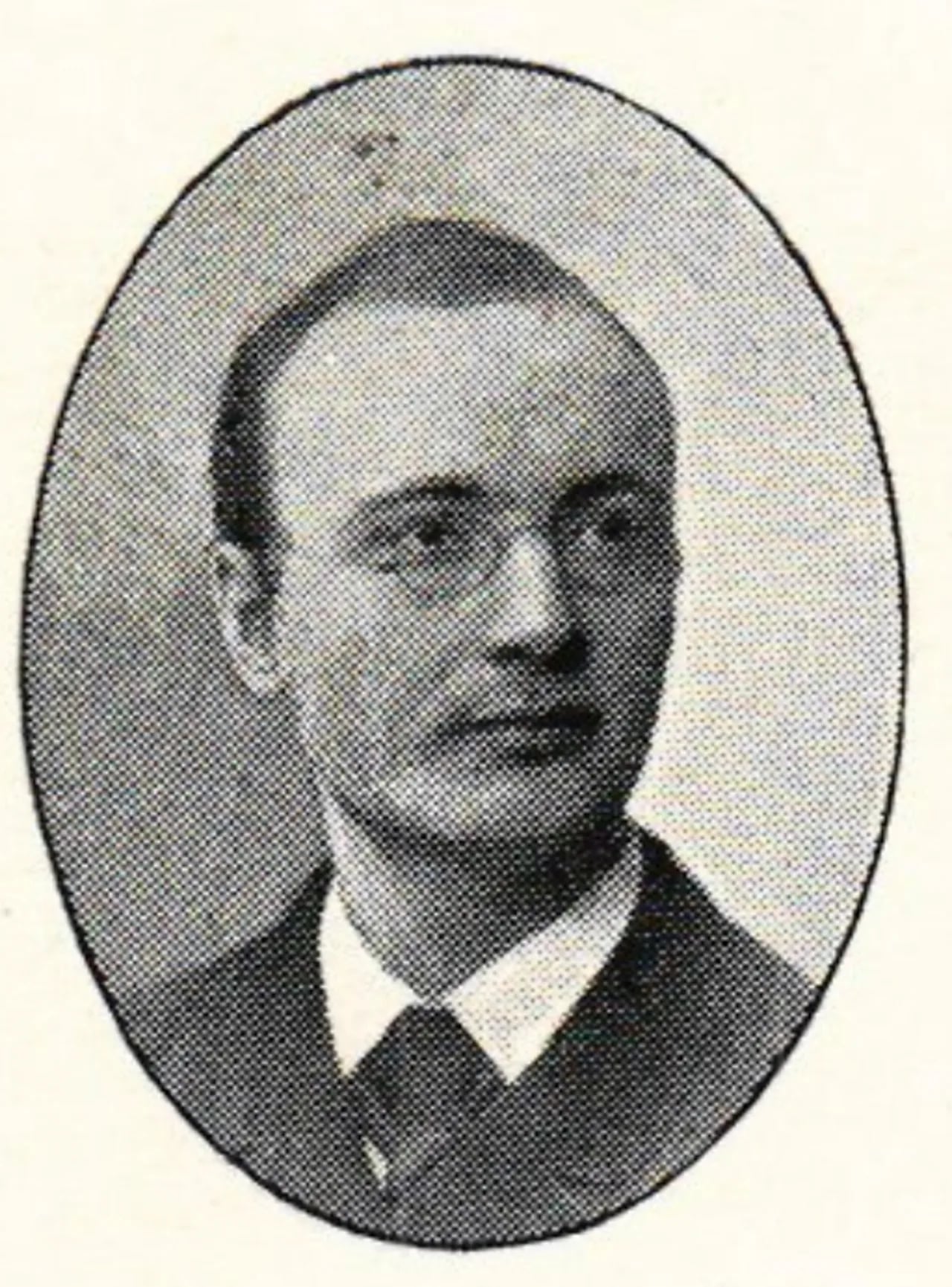 Porträt von Ludvig Bergström (1857–1932) – Gedenkseite