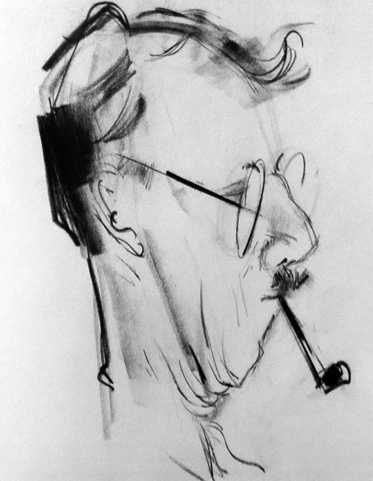 Porträt von Sigge Bergström (1880–1975) – Gedenkseite