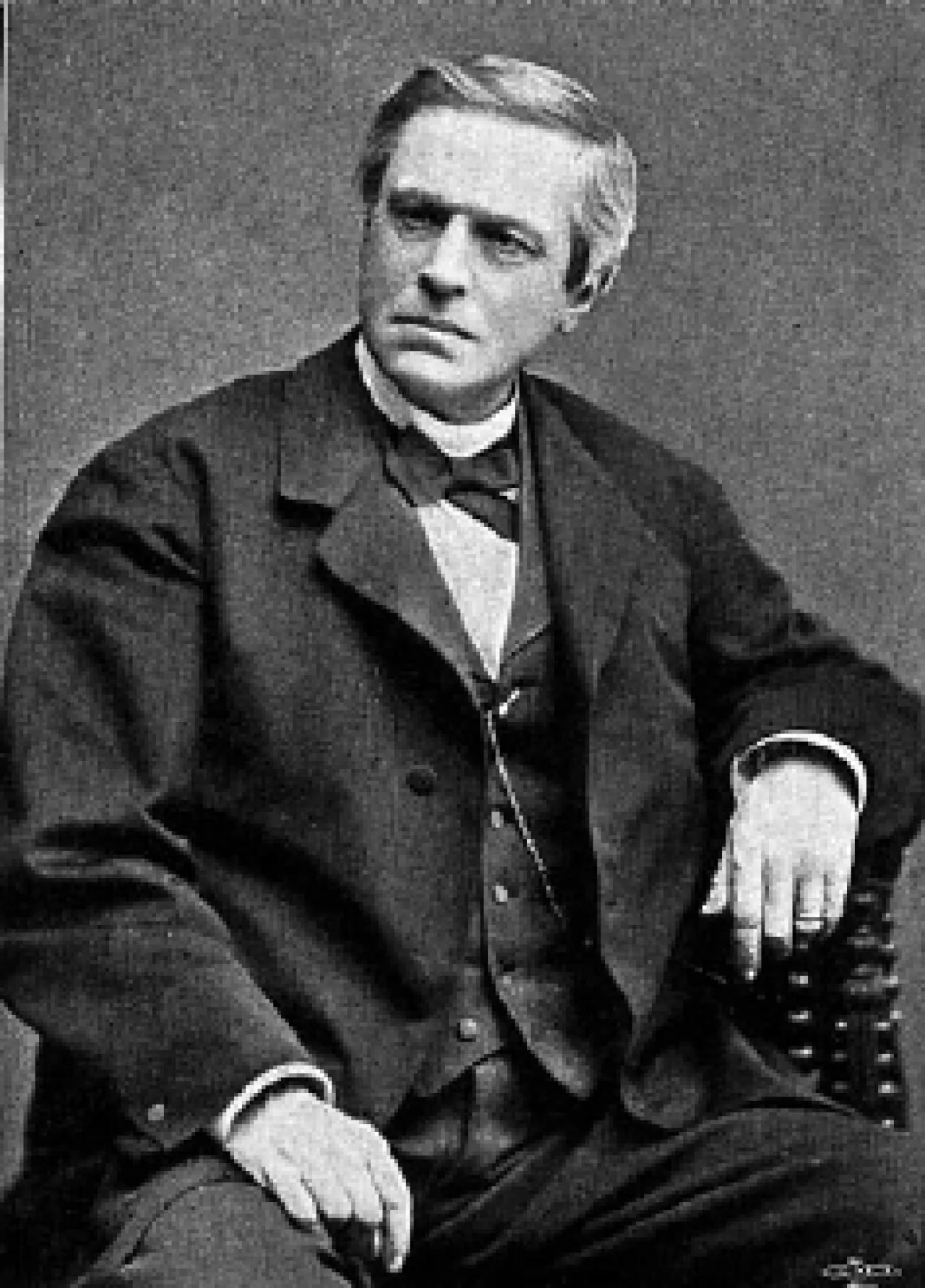 Portrait of Sven Lovén (1809–1895) – memorial page