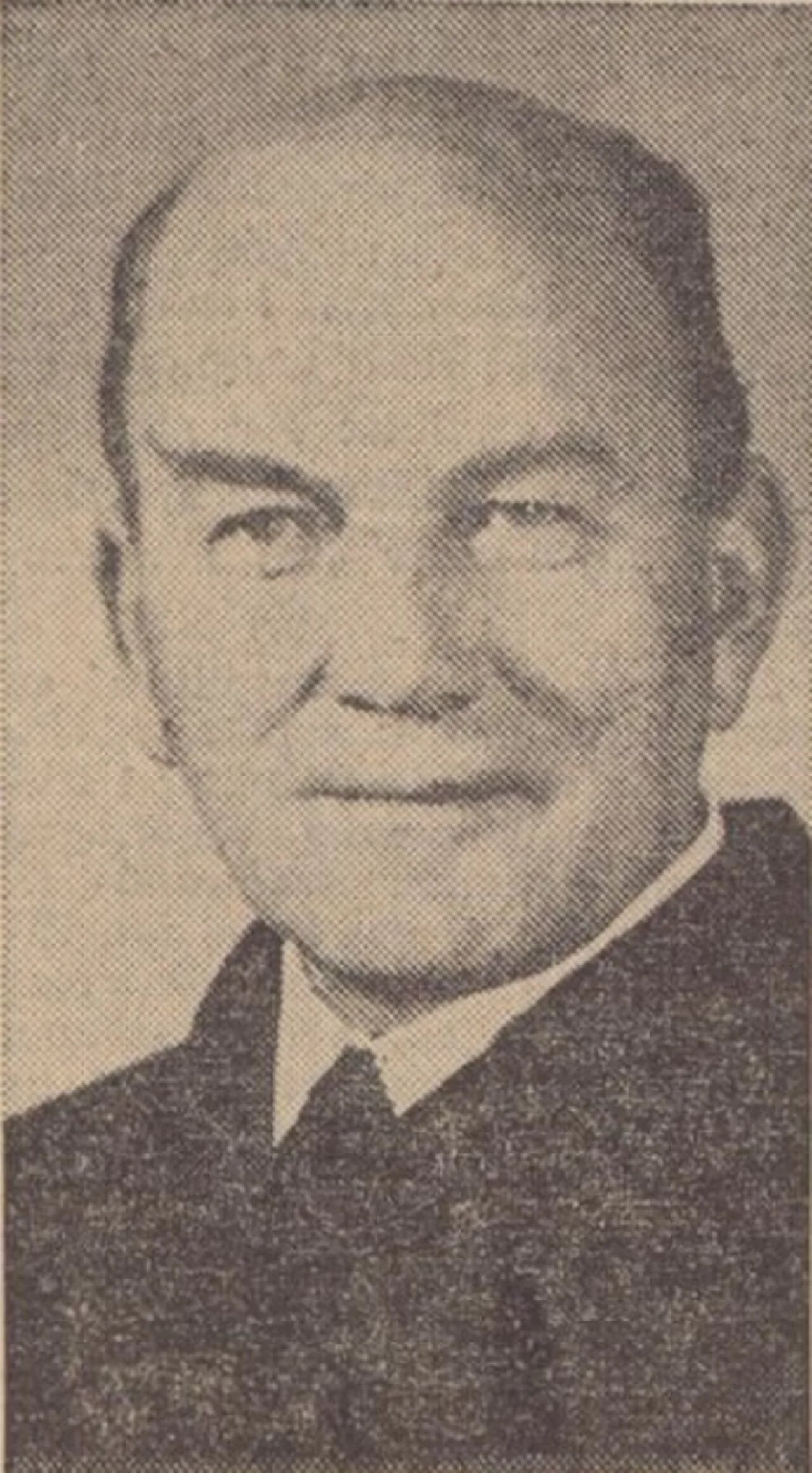 Portrait of Bertil Berthelsson (1902–1977) – memorial page