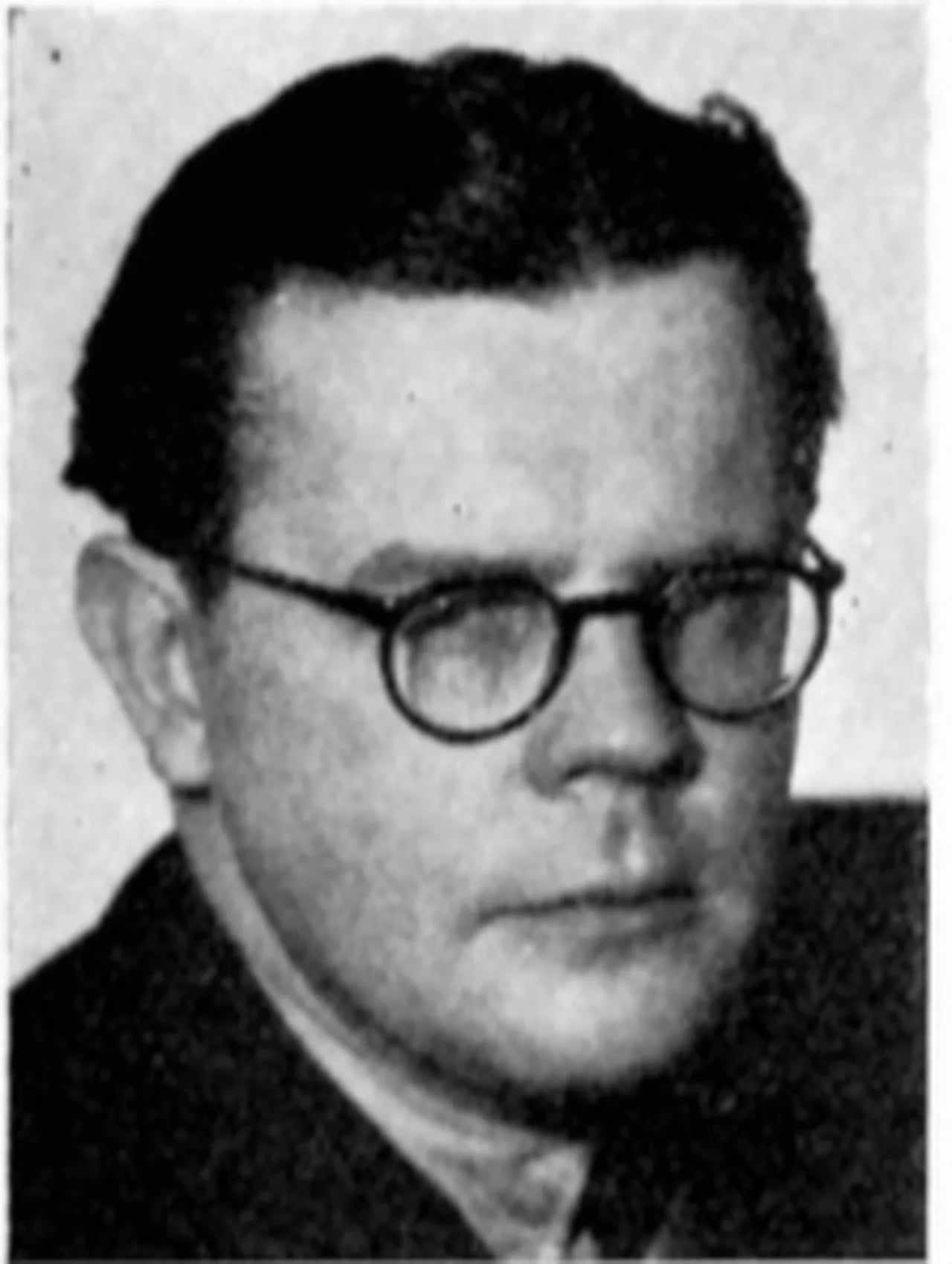 Porträt von Tore Billqvist (1905–1949) – Gedenkseite