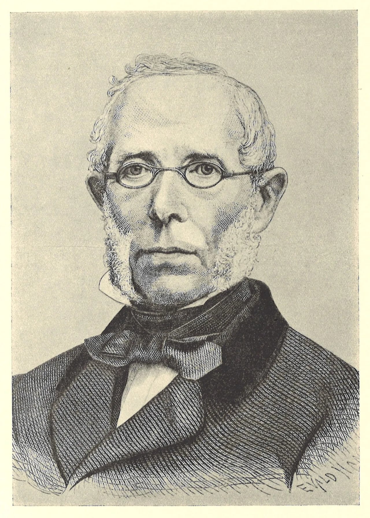 Porträt von Lars Billström (1801–1878) – Gedenkseite