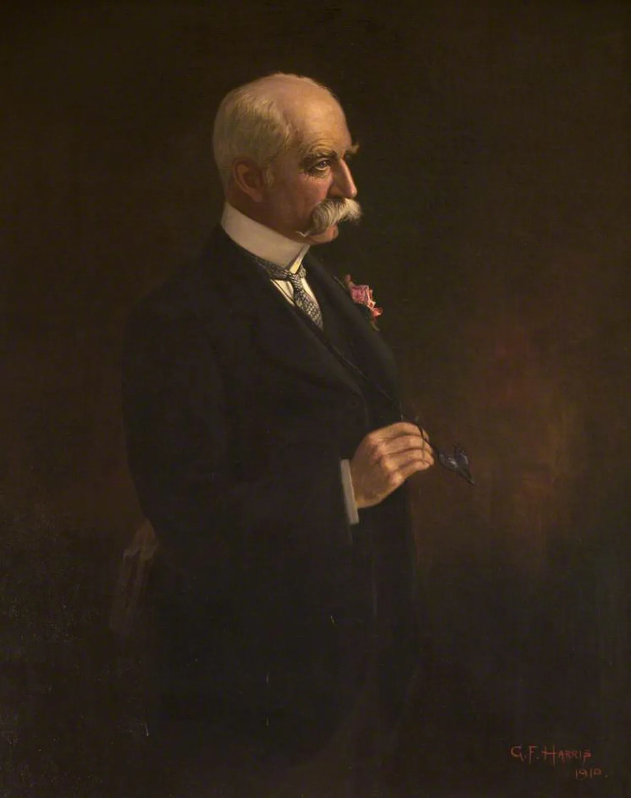 Porträt von Godfrey Morgan, 1st Viscount Tredegar (1831–1913) – Gedenkseite