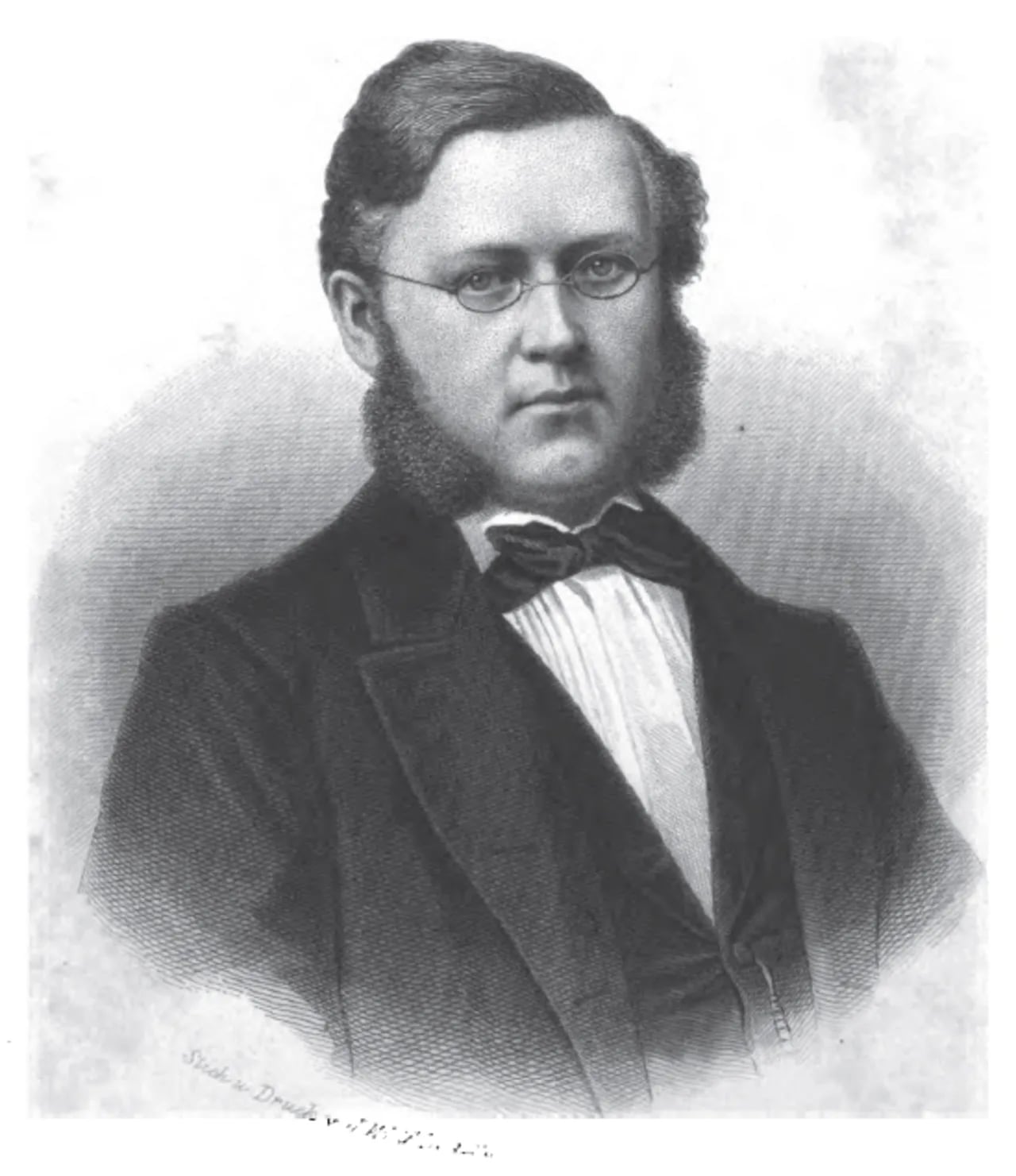 Portrait of Ernst Björck (1838–1868) – memorial page
