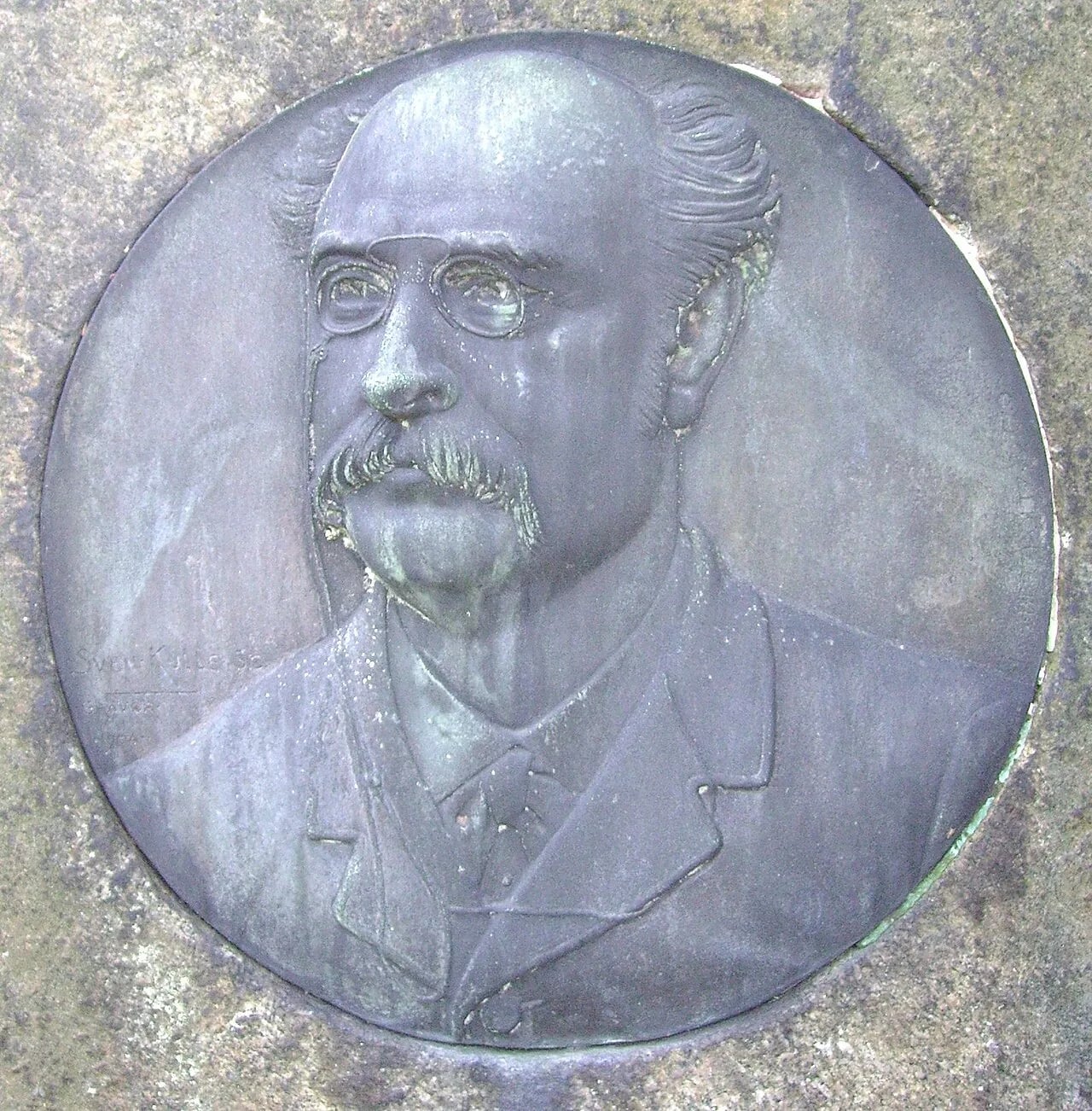 Porträt von Johan Gustaf Björklund (1846–1903) – Gedenkseite