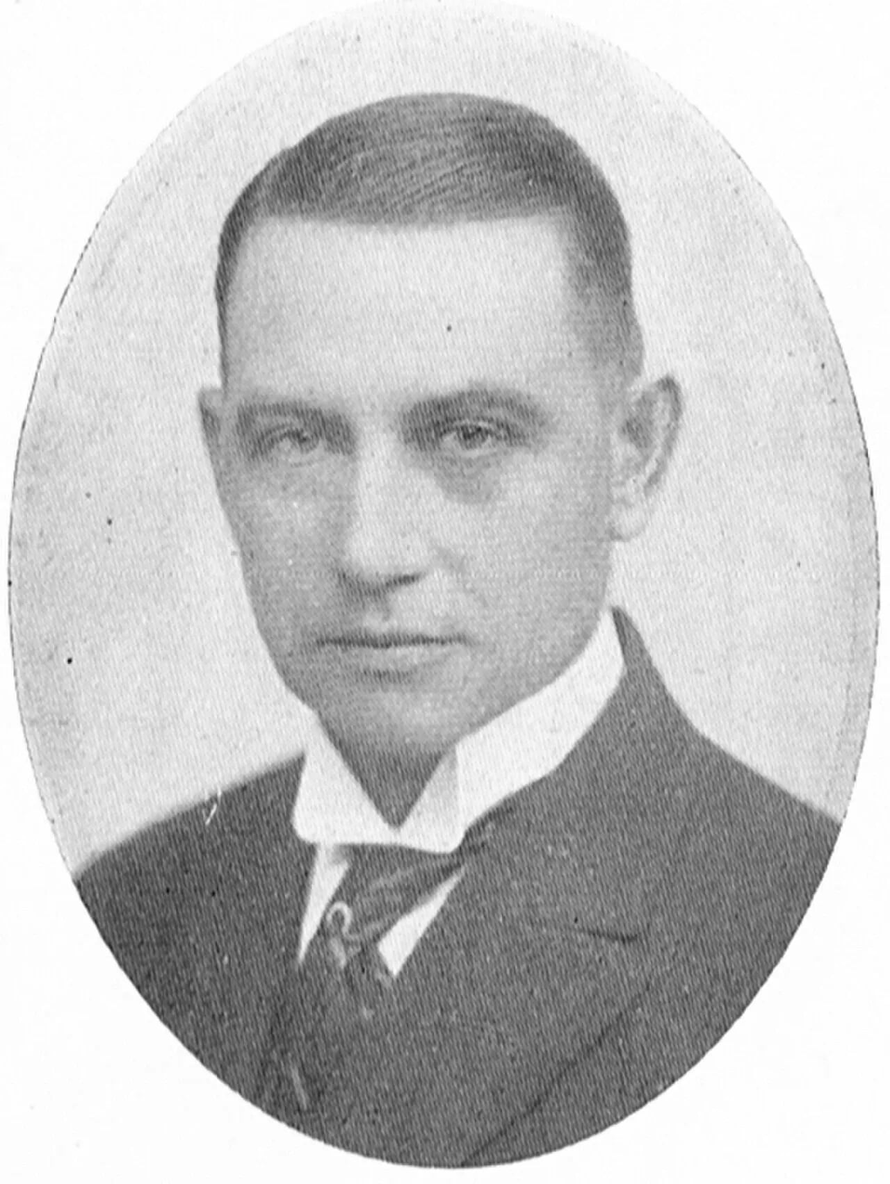 Porträt von Gustav Björkman (1881–1960) – Gedenkseite