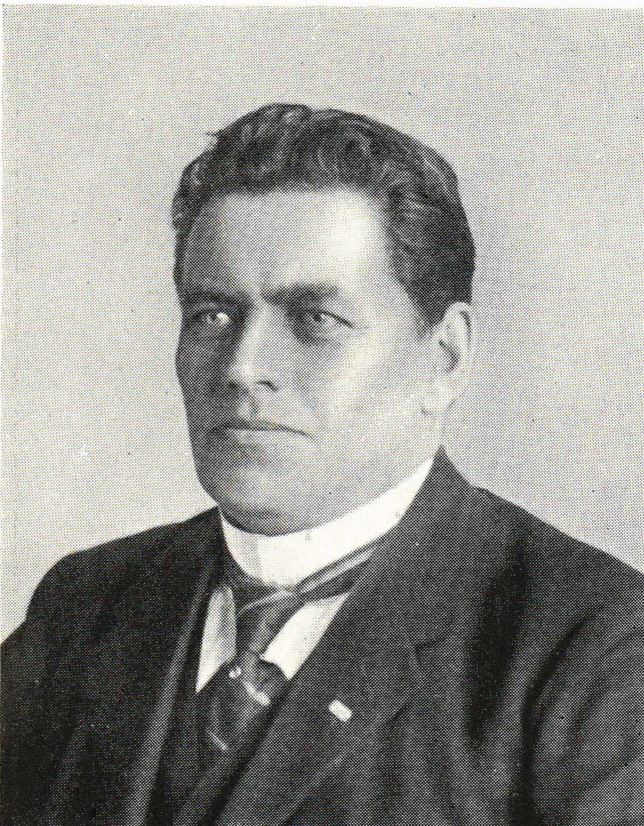 Portrait of Eric Björnberg (1872–1941) – memorial page