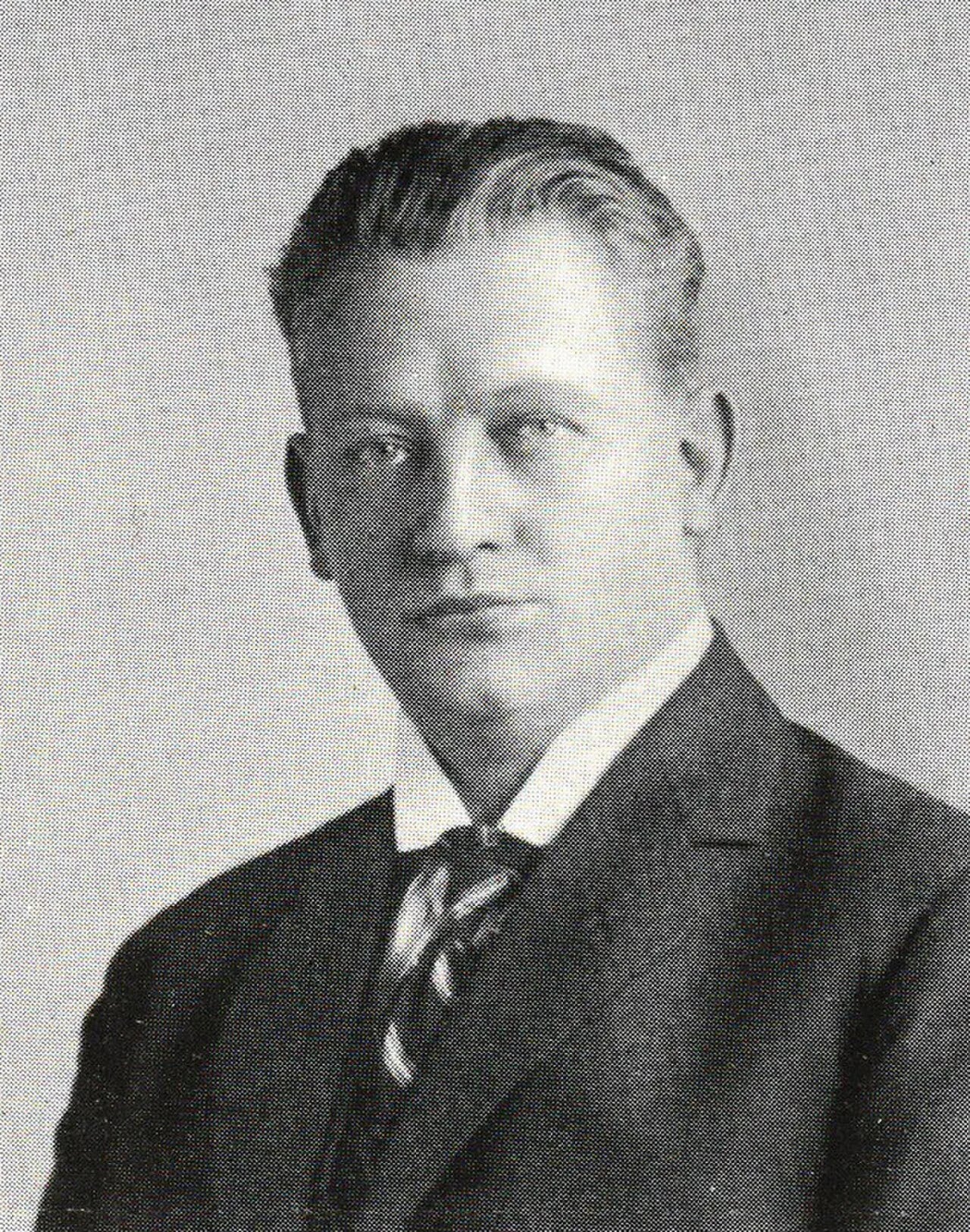 Porträt von Edvard Björnsson (1878–1951) – Gedenkseite