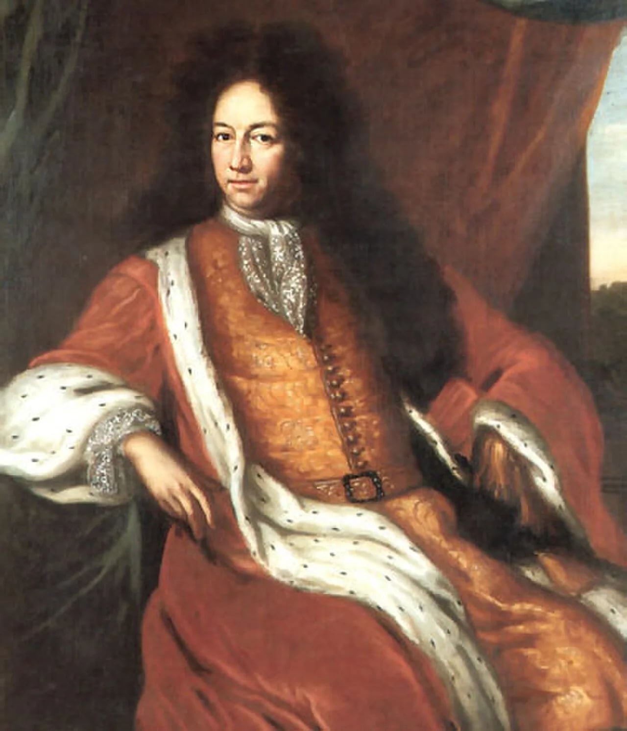 Porträt von Carl Piper (1647–1716) – Gedenkseite