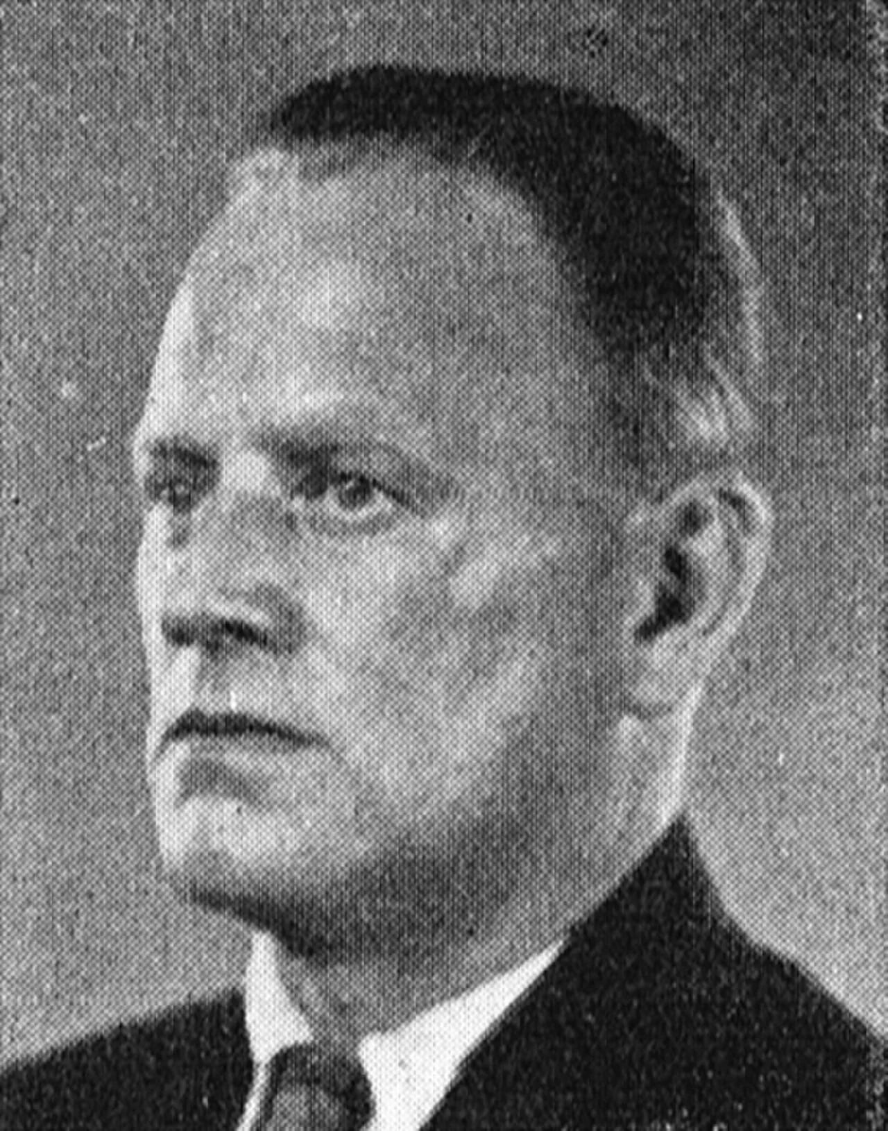Porträt von Agaton Blom (1894–1969) – Gedenkseite
