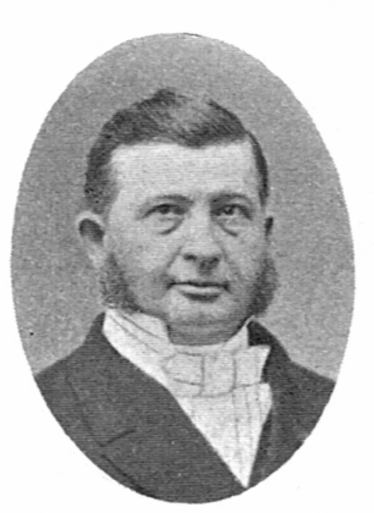 Porträt von A. T. Blomberg (1819–1907) – Gedenkseite