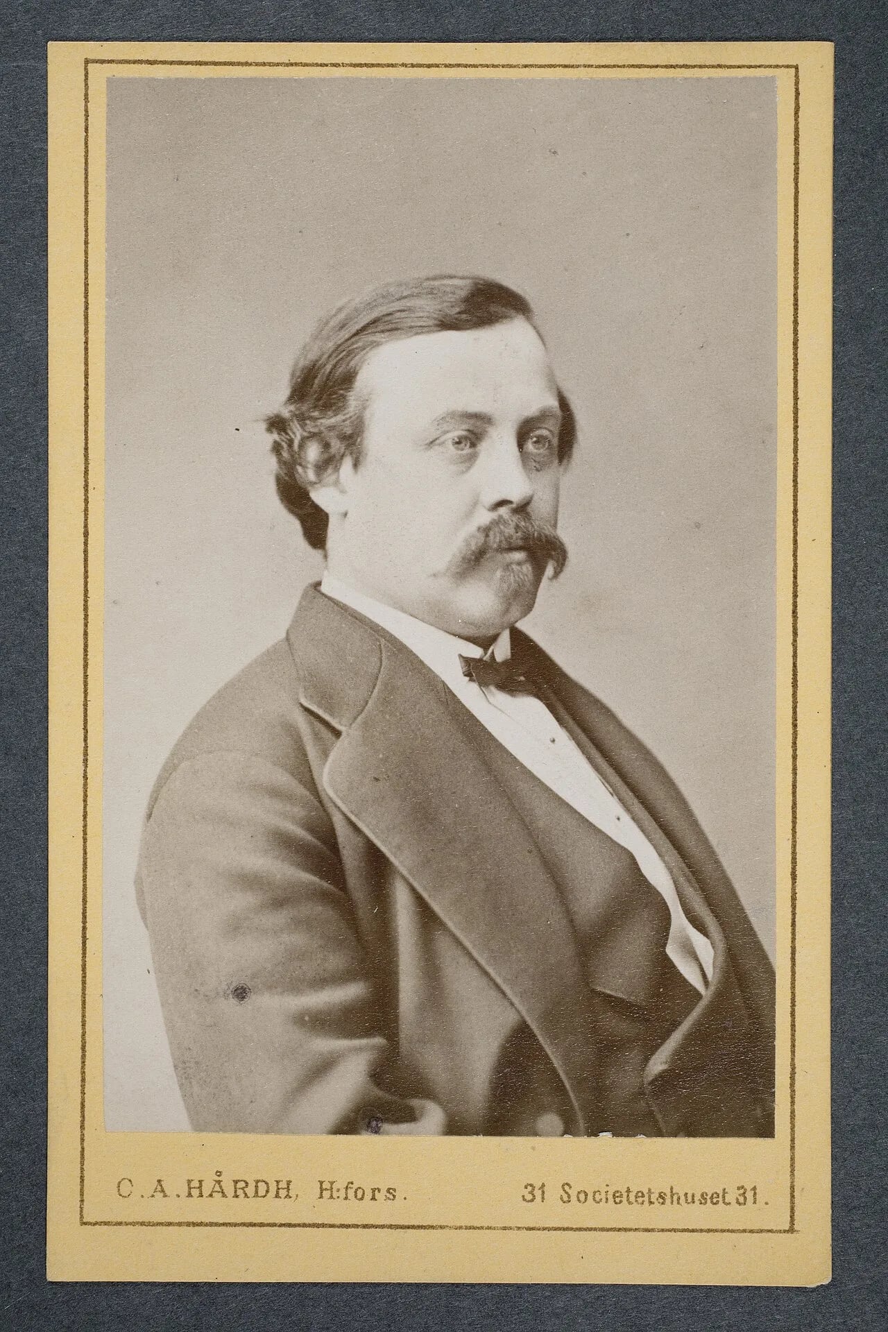 Porträt von Petrus Blomberg (1841–1907) – Gedenkseite