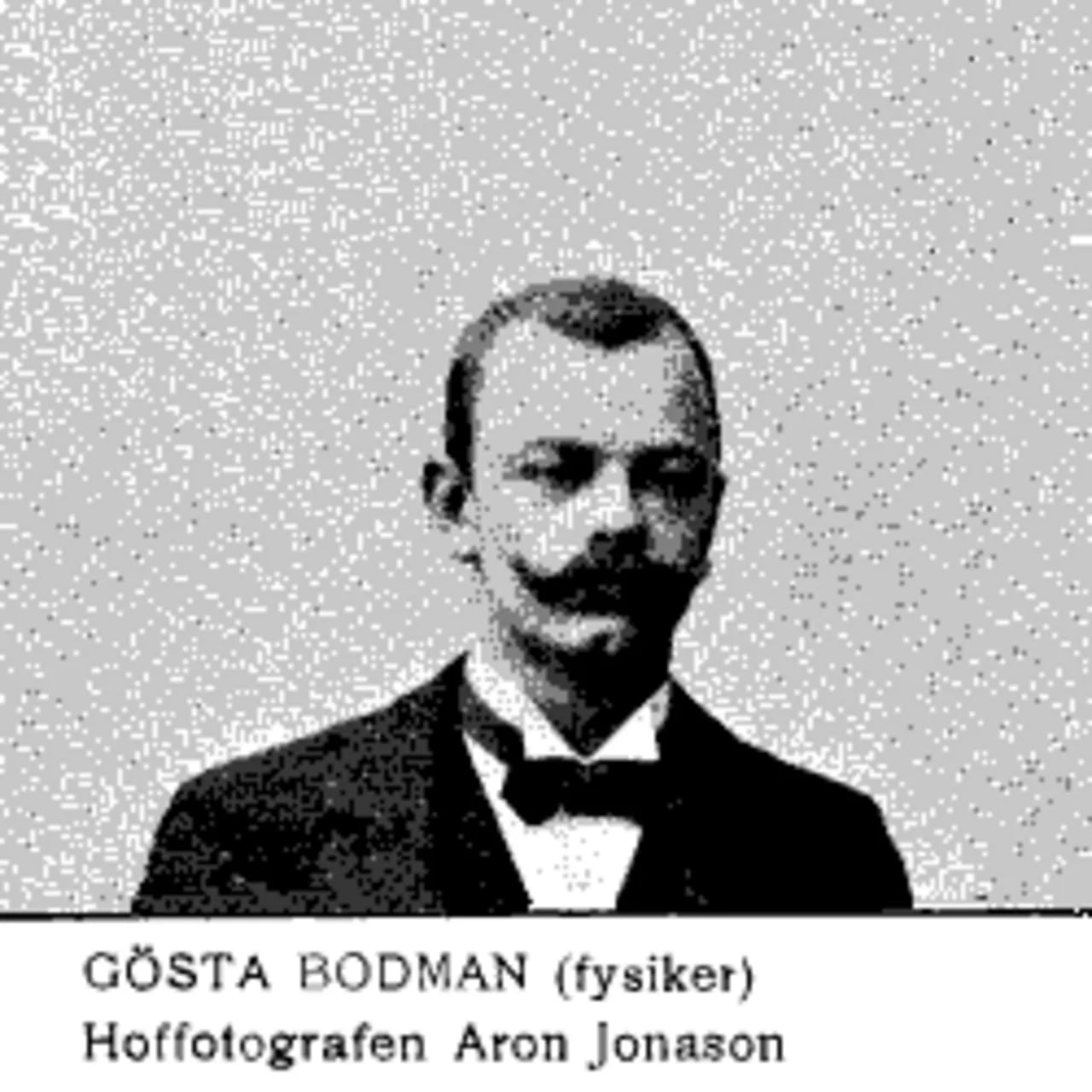 Porträt von Gösta Bodman (1875–1960) – Gedenkseite