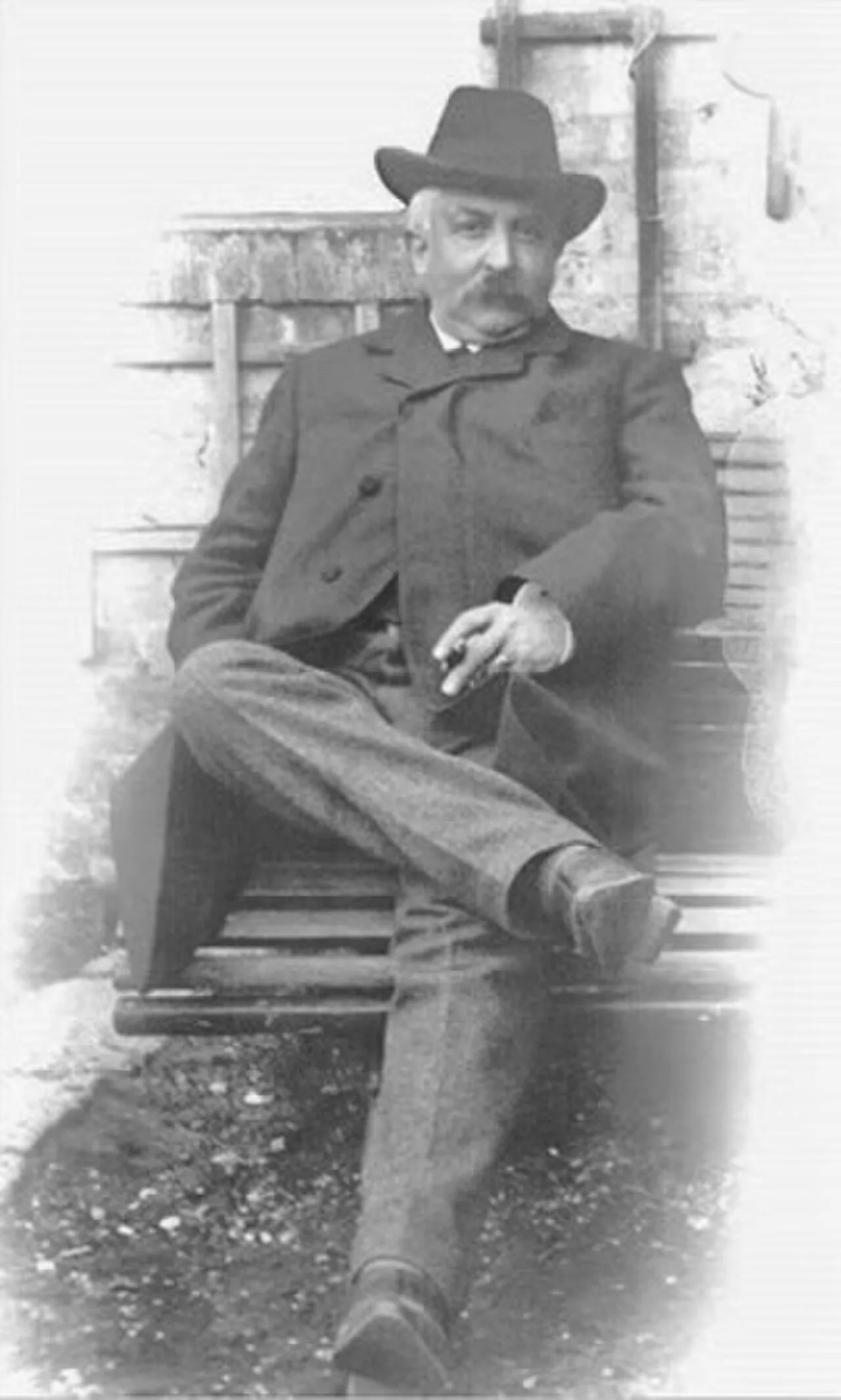 Porträt von Peter Boisen (1836–1908) – Gedenkseite