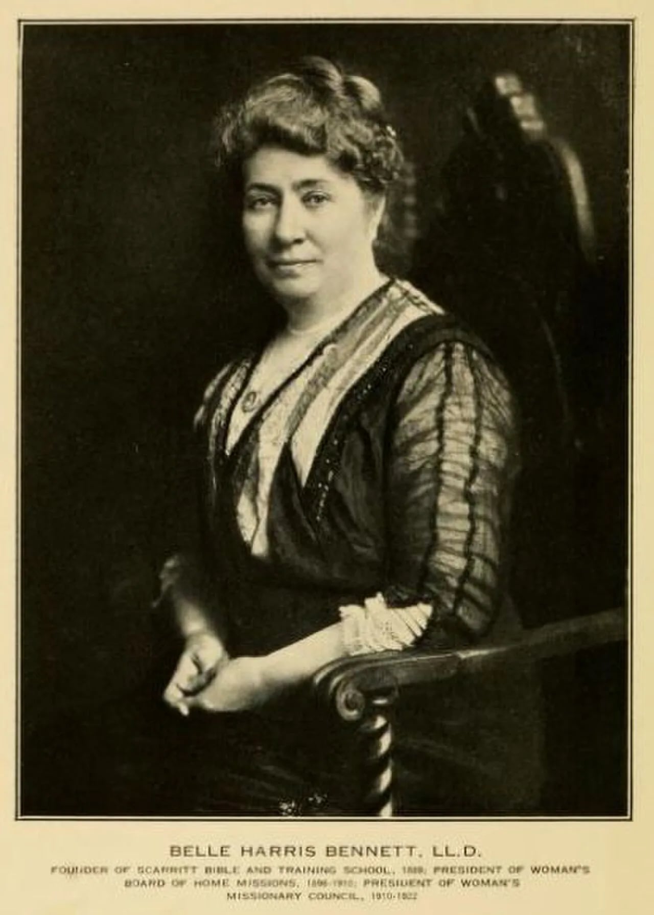 Porträt von Belle Harris Bennett (1852–1922) – Gedenkseite
