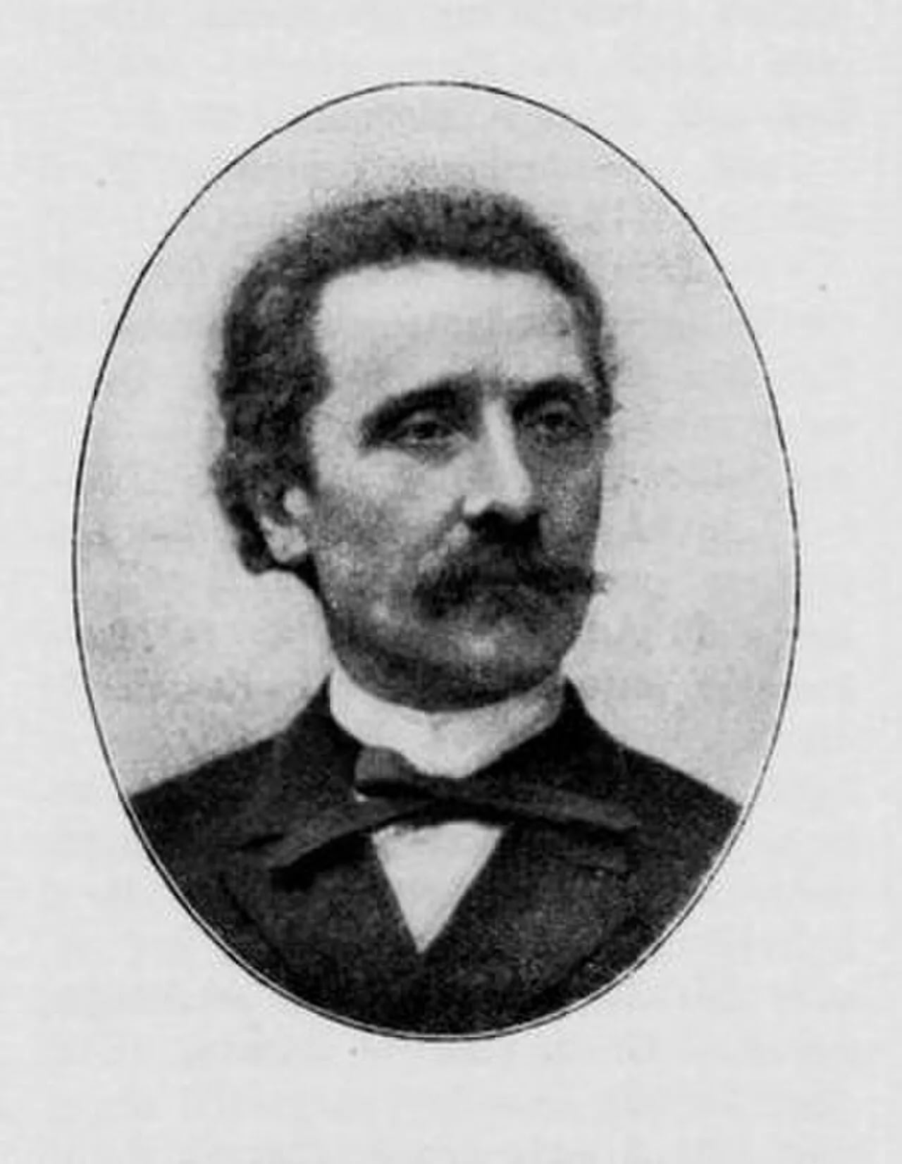 Portrait of Fridolf Book (1836–1913) – memorial page