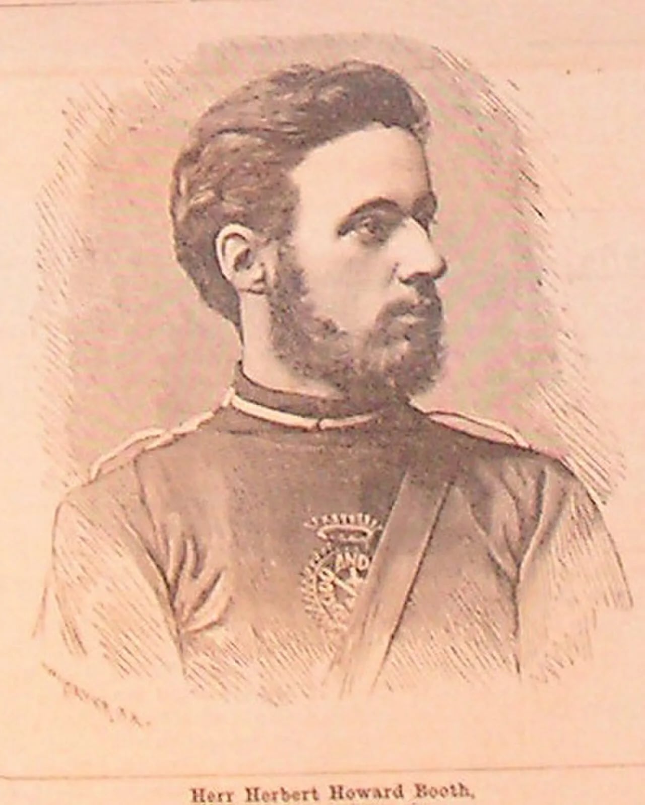 Porträt von Herbert Booth (1862–1926) – Gedenkseite