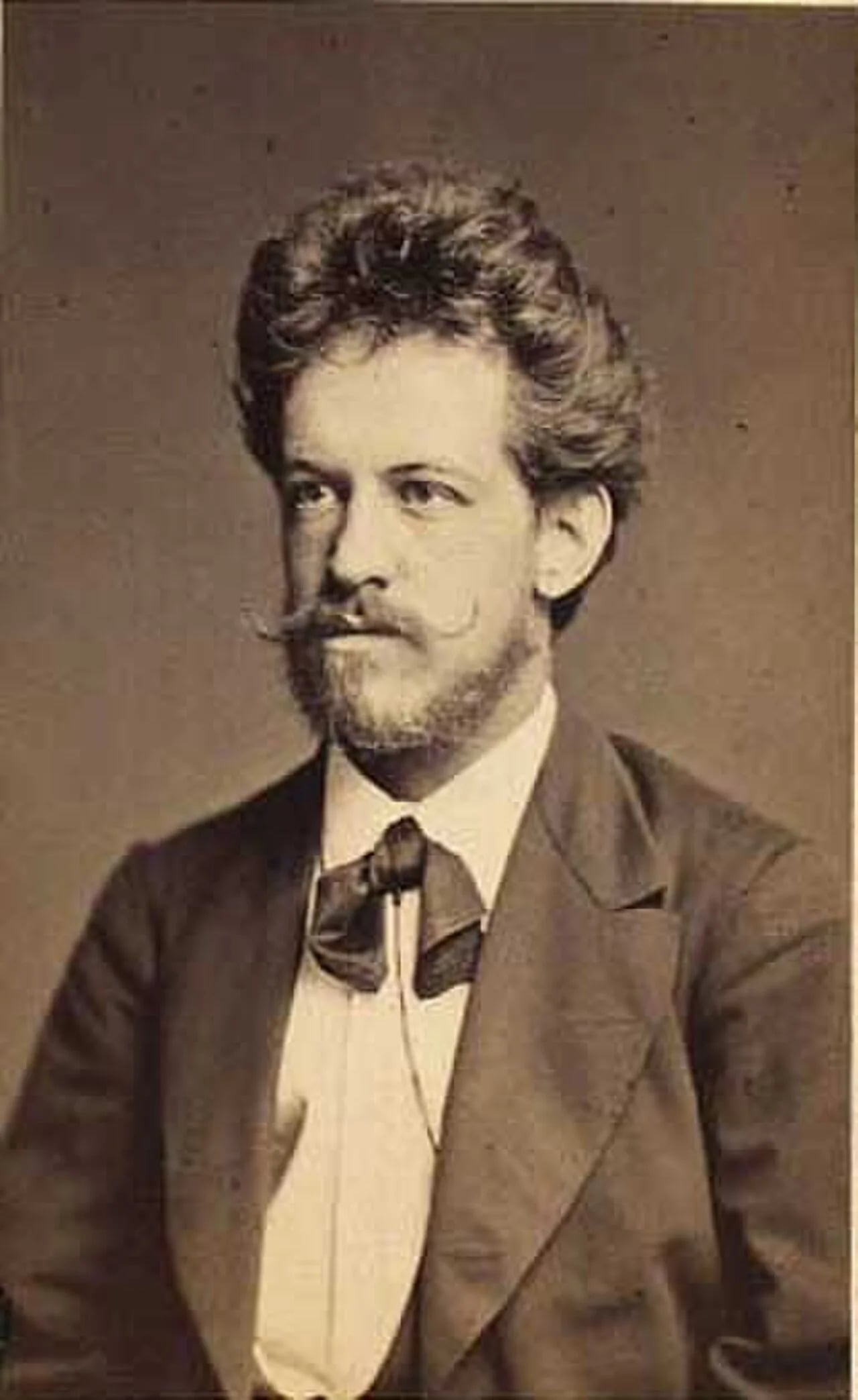 Porträt von Otto Borchsenius (1844–1925) – Gedenkseite