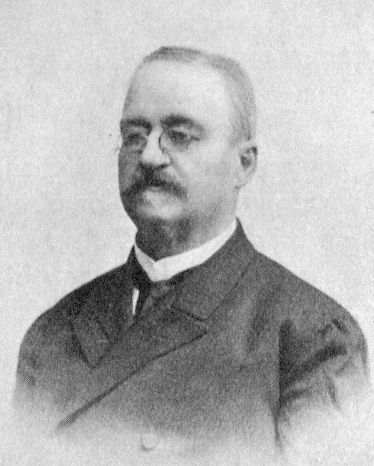 Portrait of Filip Boström (1843–1908) – memorial page