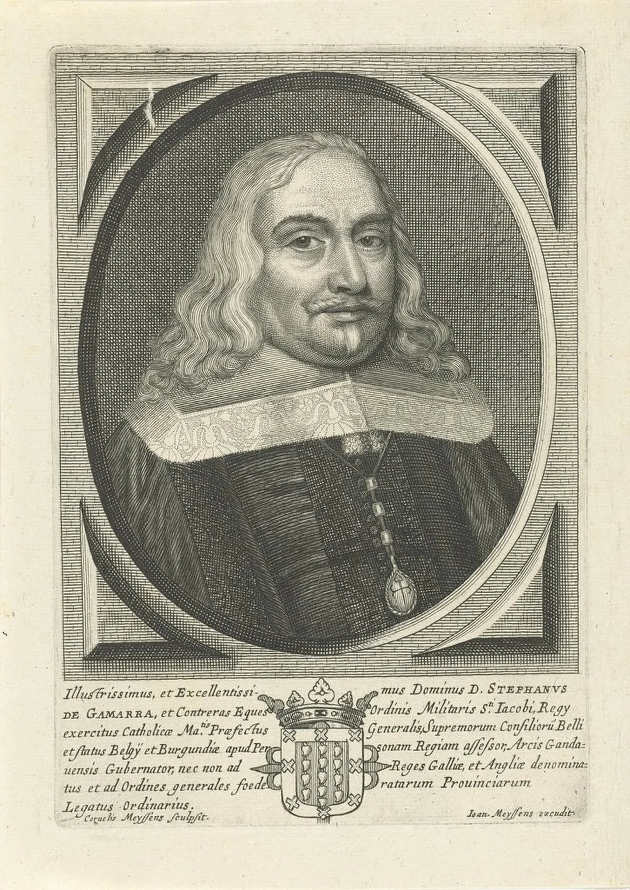 Portrait of Esteban Gamarra y Contreras (1593–1671) – memorial page