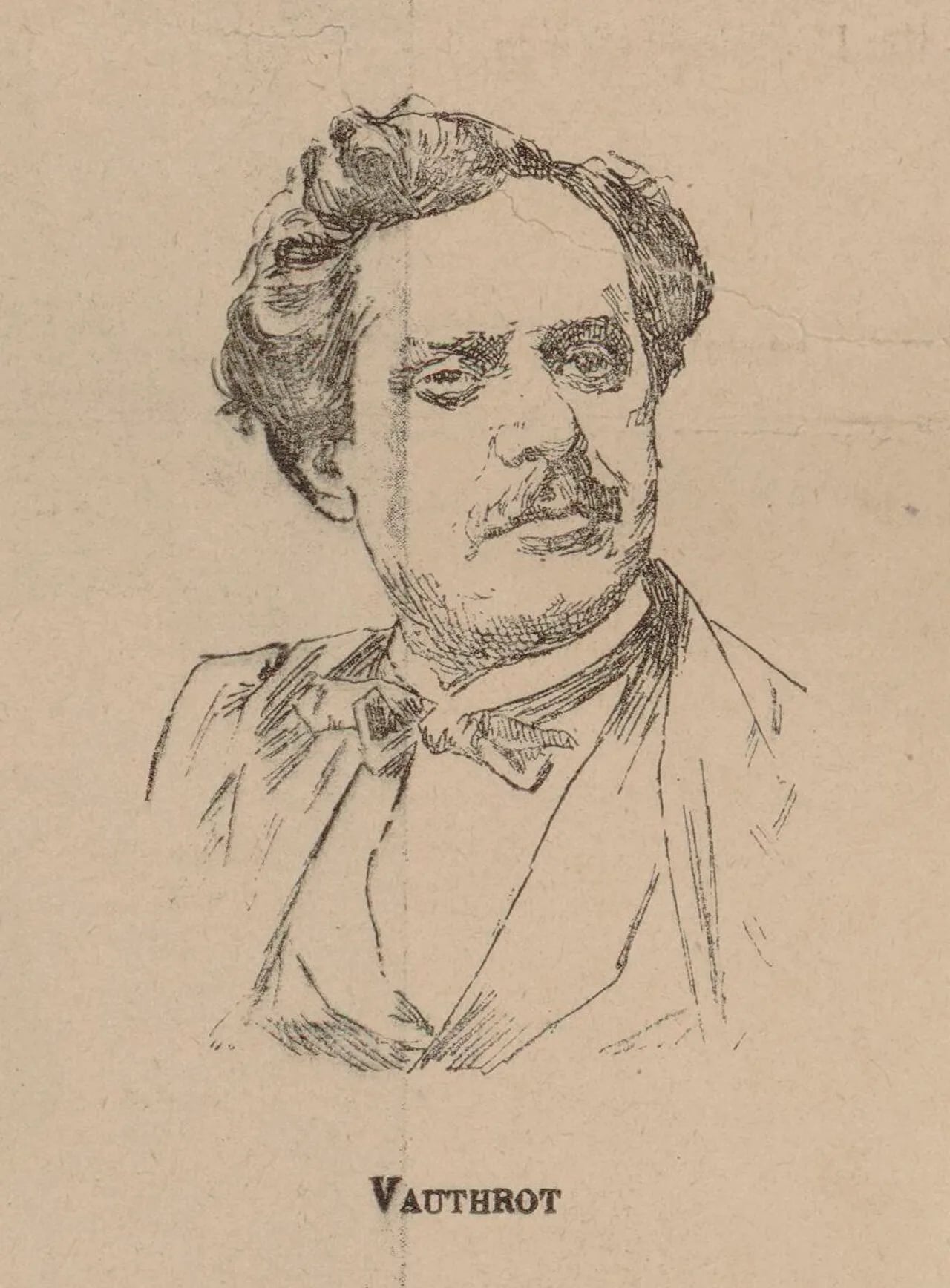 Portrait of François Eugène Vauthrot (1825–1871) – memorial page