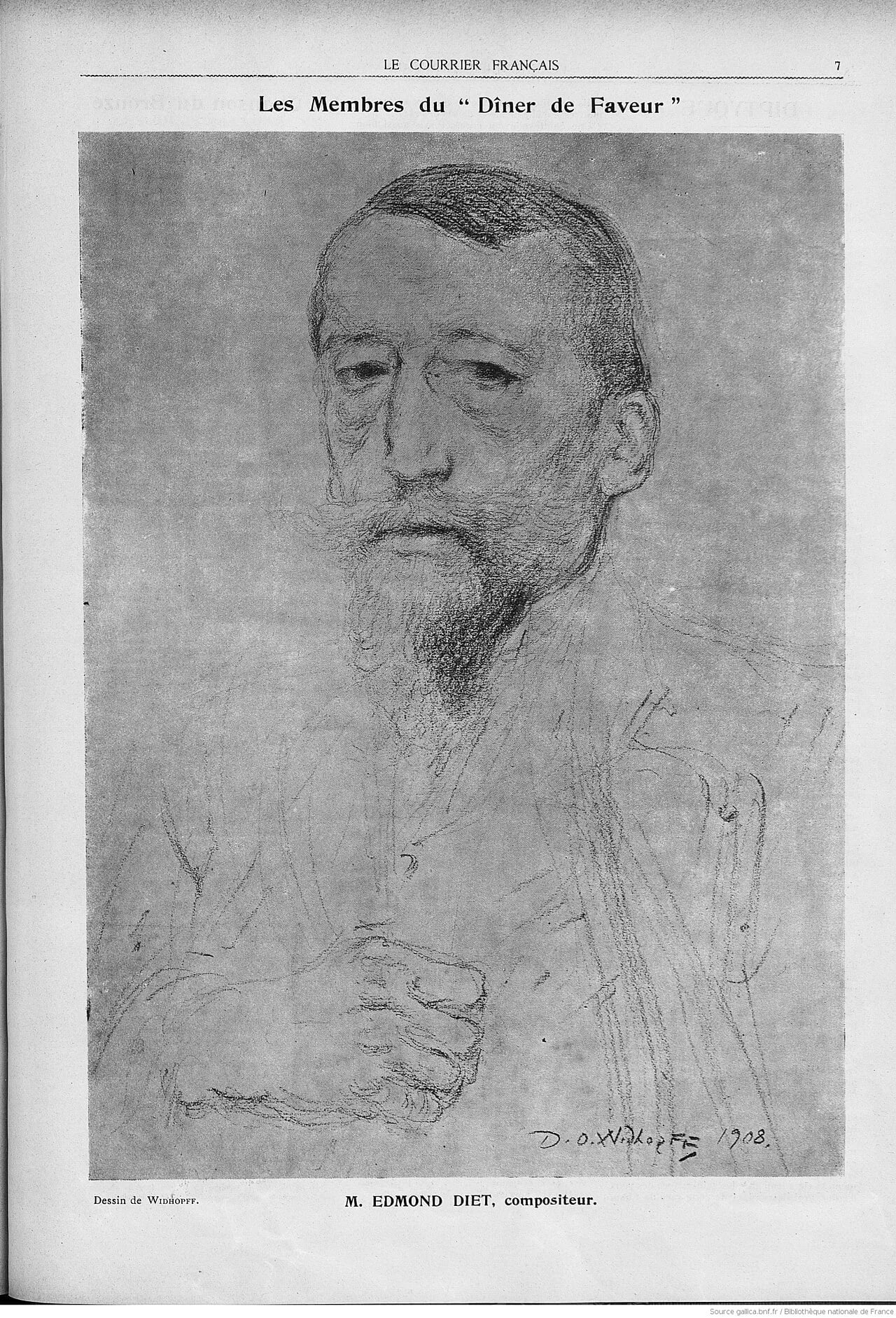 Portrait of Edmond Diet (1854–1924) – memorial page