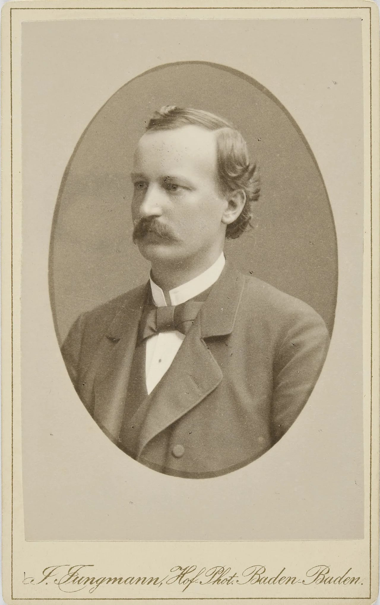 Porträt von Eduard Schaer (1842–1913) – Gedenkseite