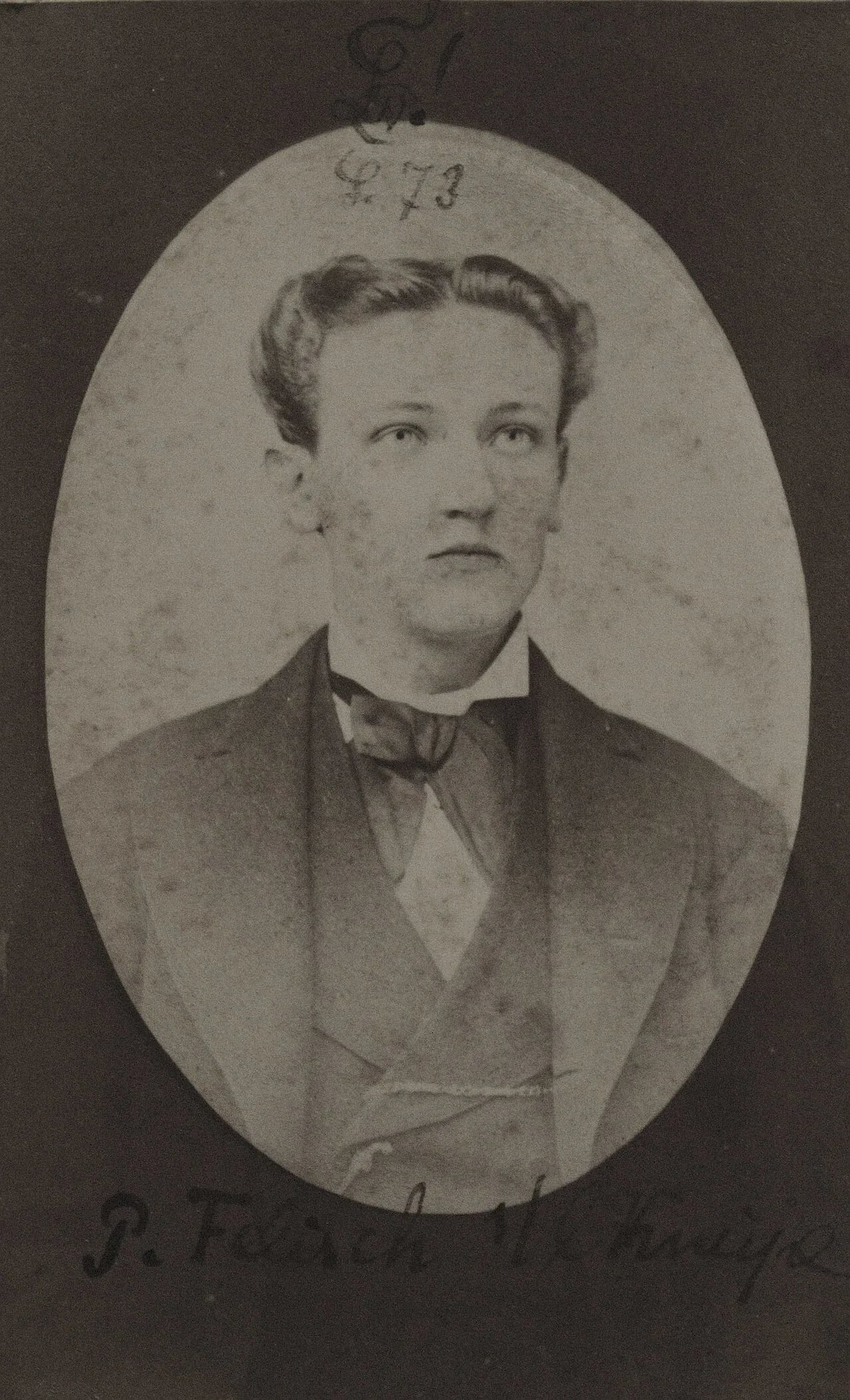 Porträt von Paul Felisch (1855–1934) – Gedenkseite