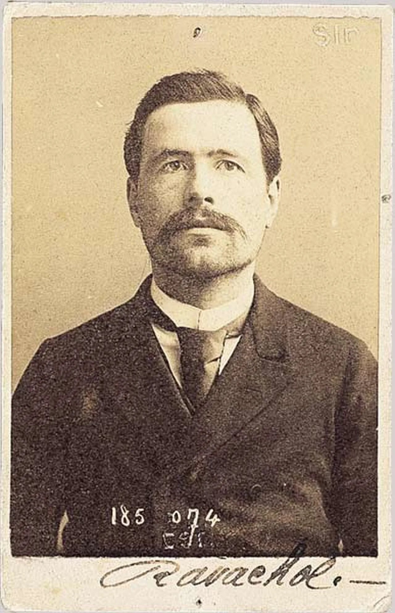 Porträt von Ravachol (1859–1892) – Gedenkseite