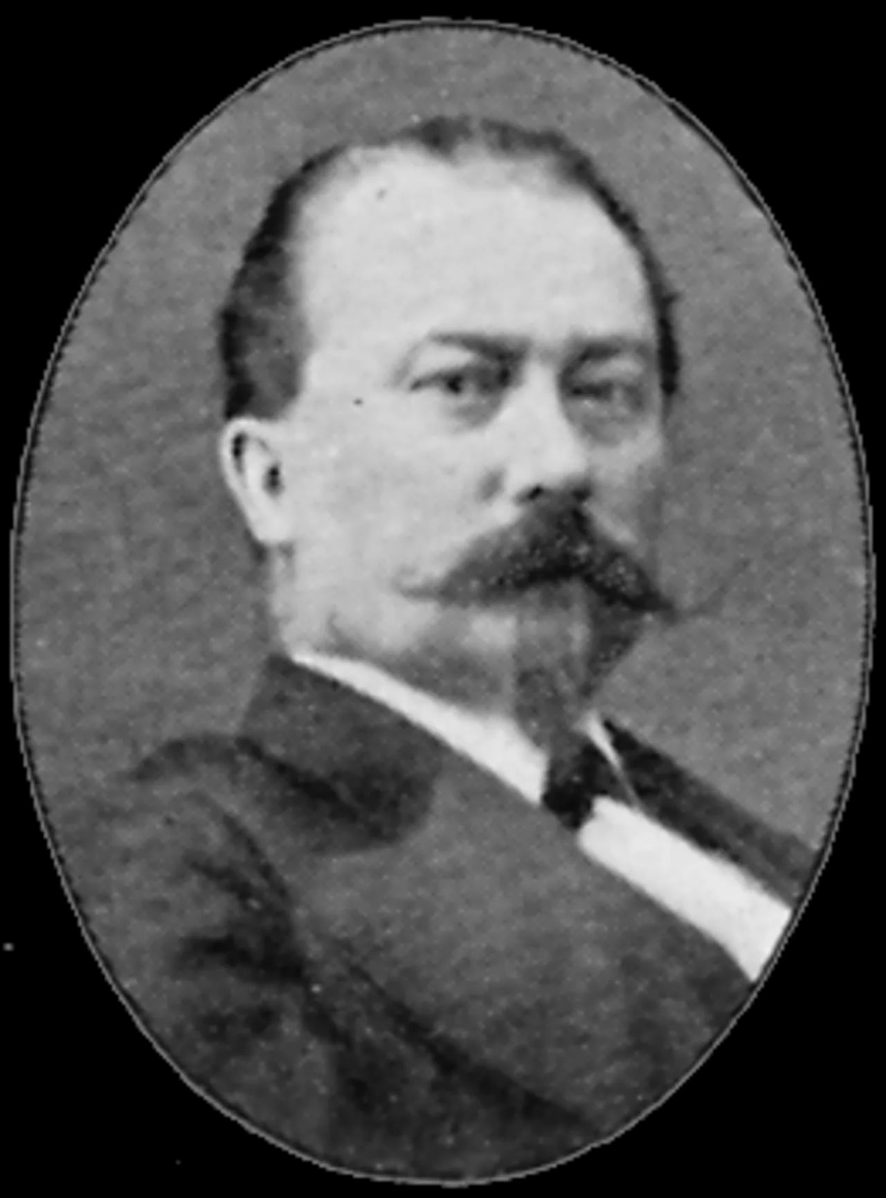 Porträt von Gustaf Brandelius (1833–1884) – Gedenkseite