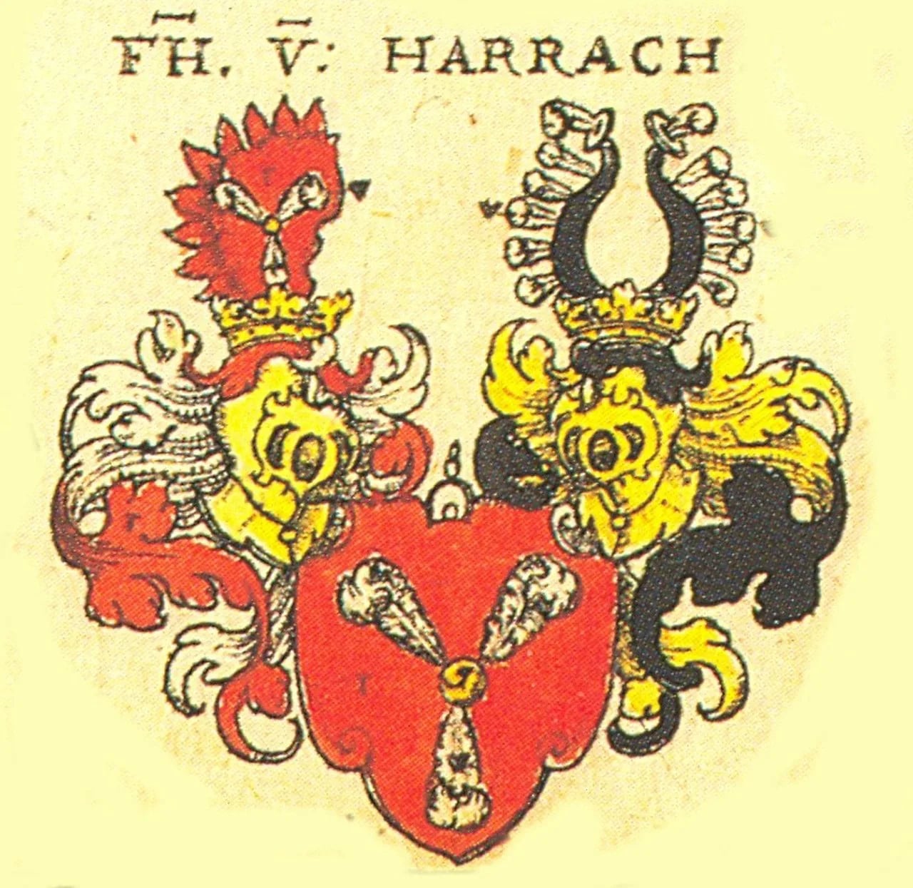 Porträt von Leonhard von Harrach (1542–1597) – Gedenkseite