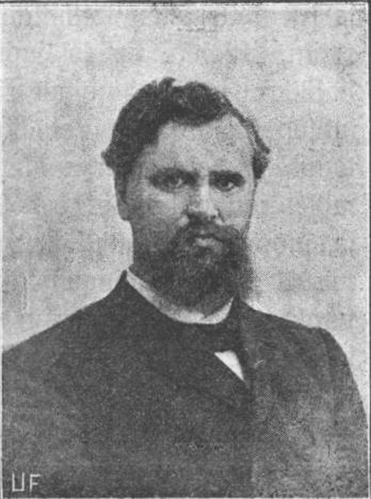 Porträt von Hjalmar Braxén (1860–1909) – Gedenkseite